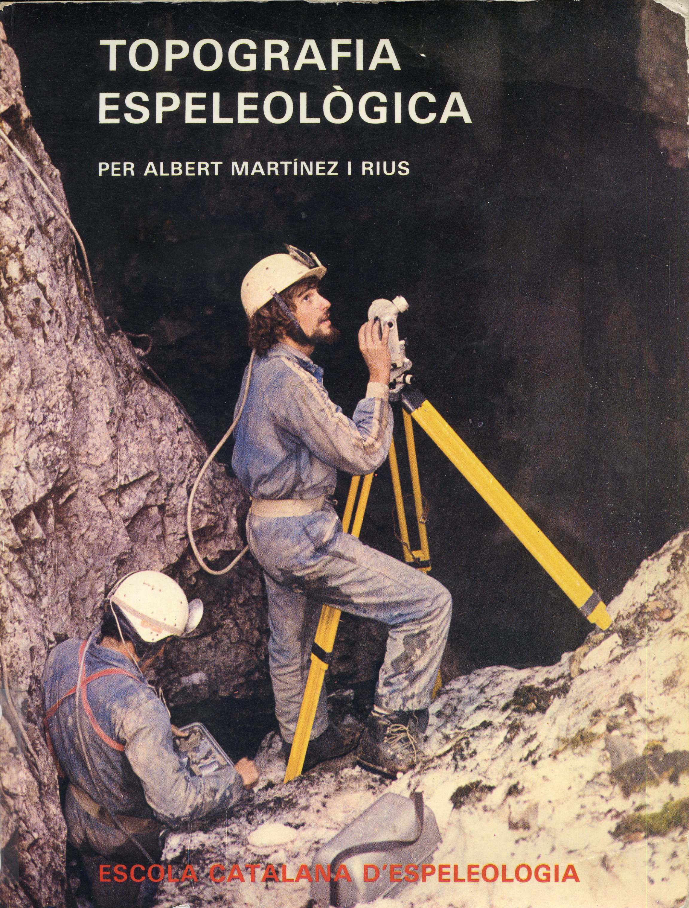 Topografia espeleològica - Portada