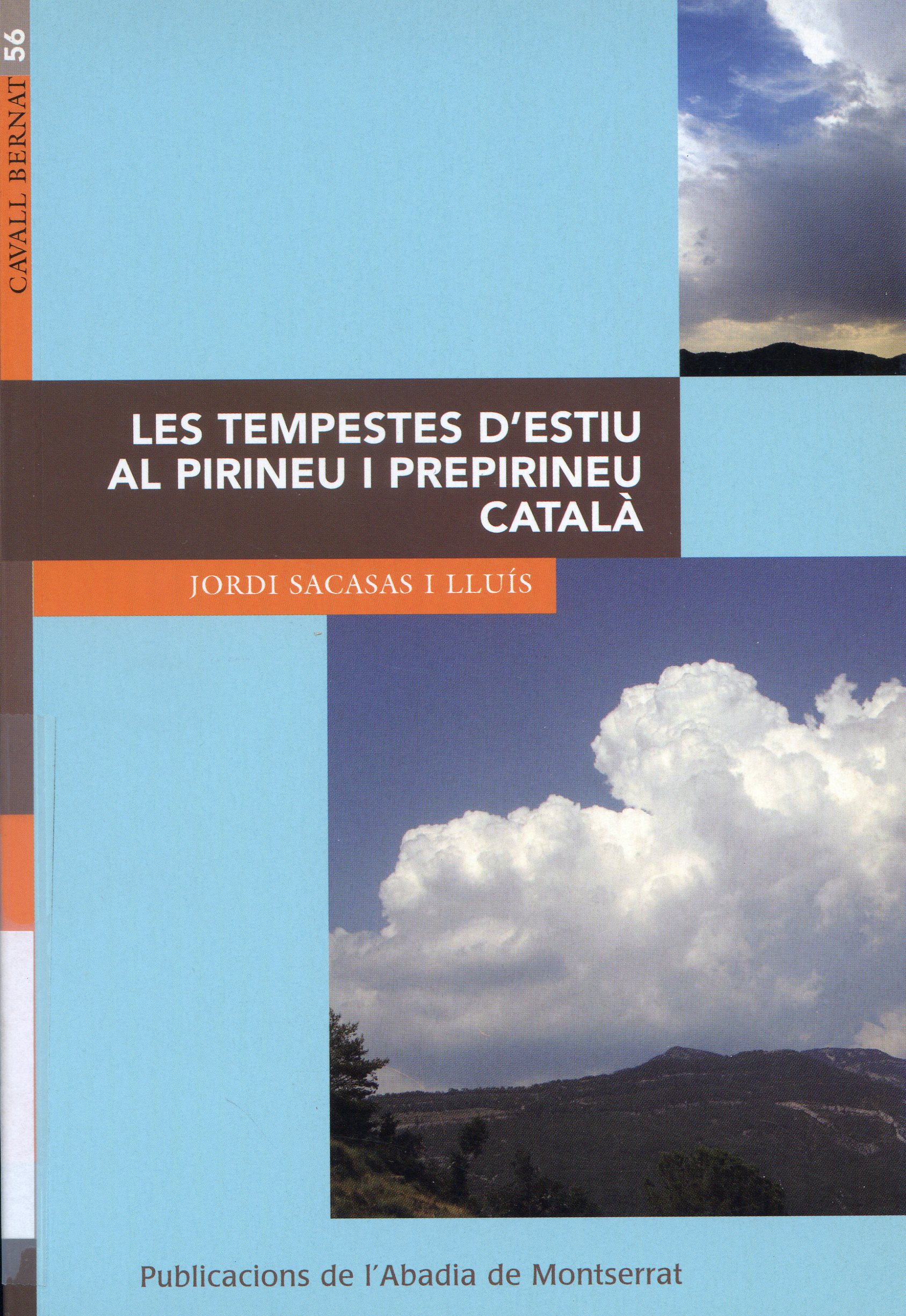 tempestes d'estiu al Pirineu i Prepirineu català, Les : Anàlisi del màxim pluviomètric estival de les comarques de muntanya - Portada