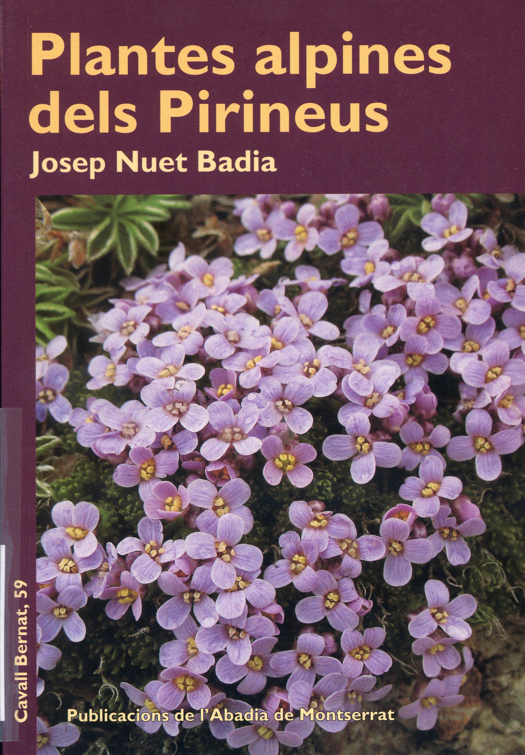 Plantes alpines dels Pirineus - Portada