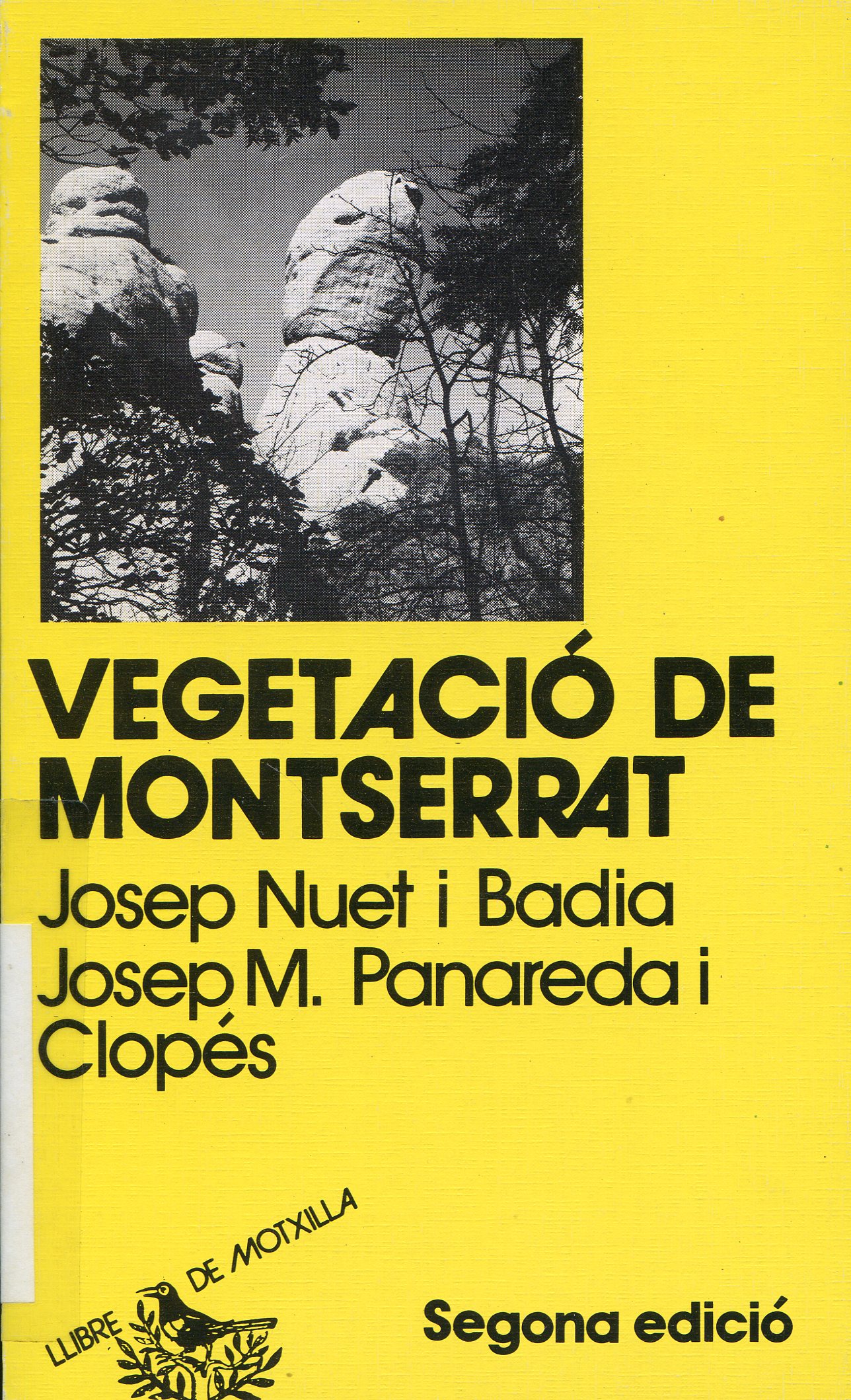 Vegetació de Montserrat - Portada