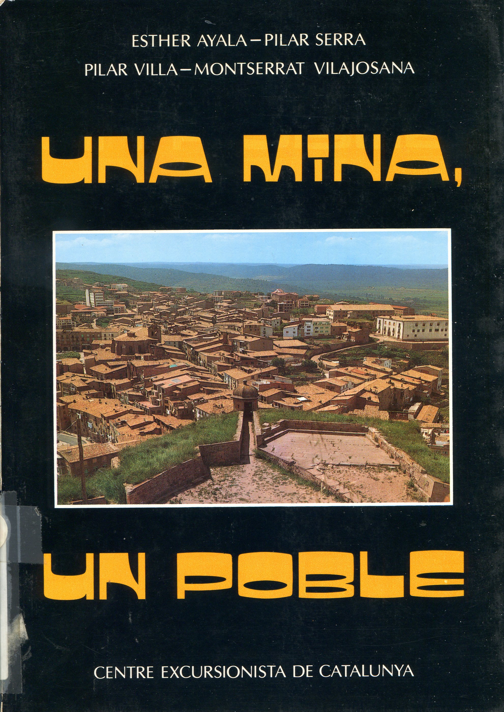 Una mina, un poble - Portada