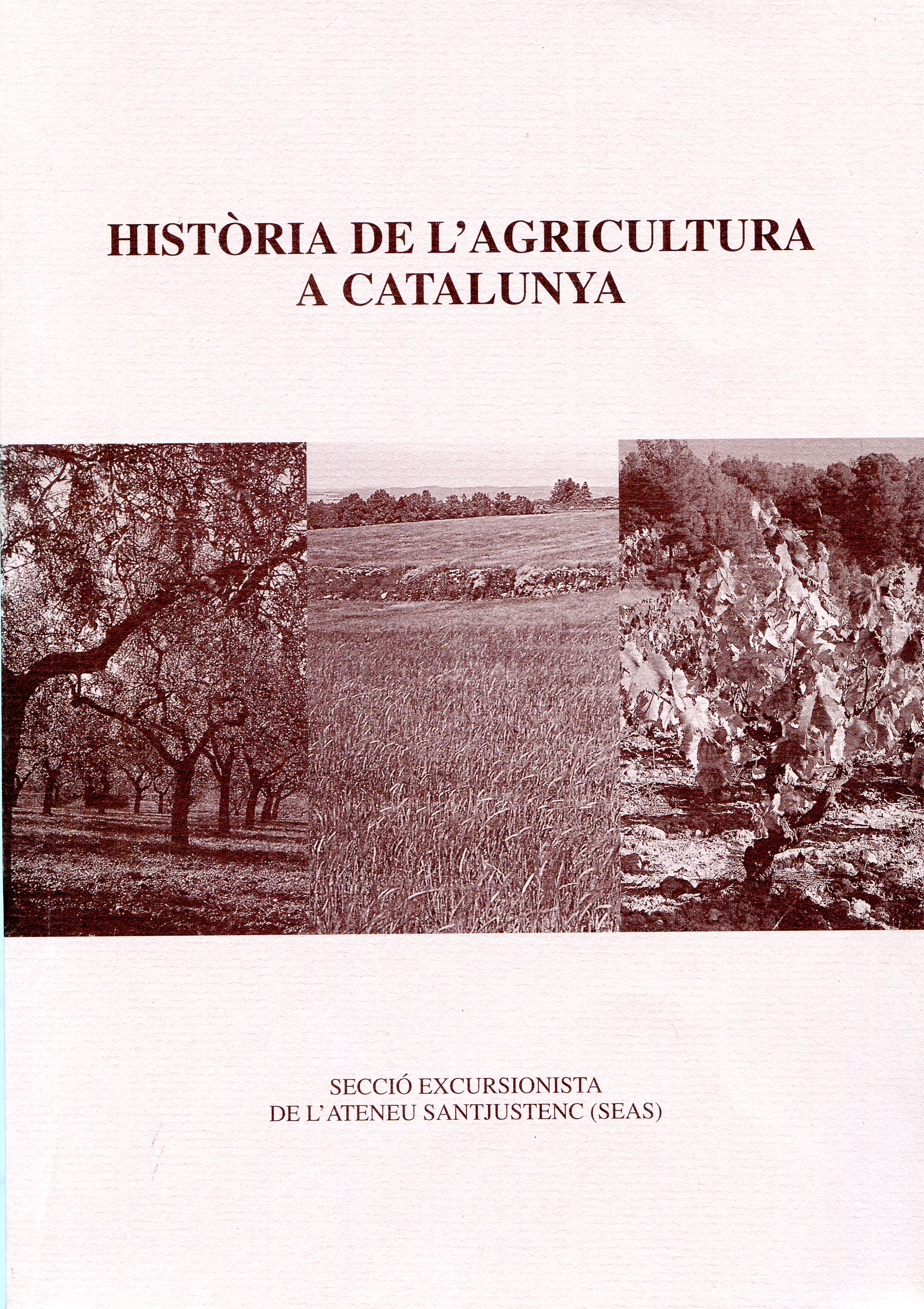 Història de l'agricultura a Catalunya - Portada