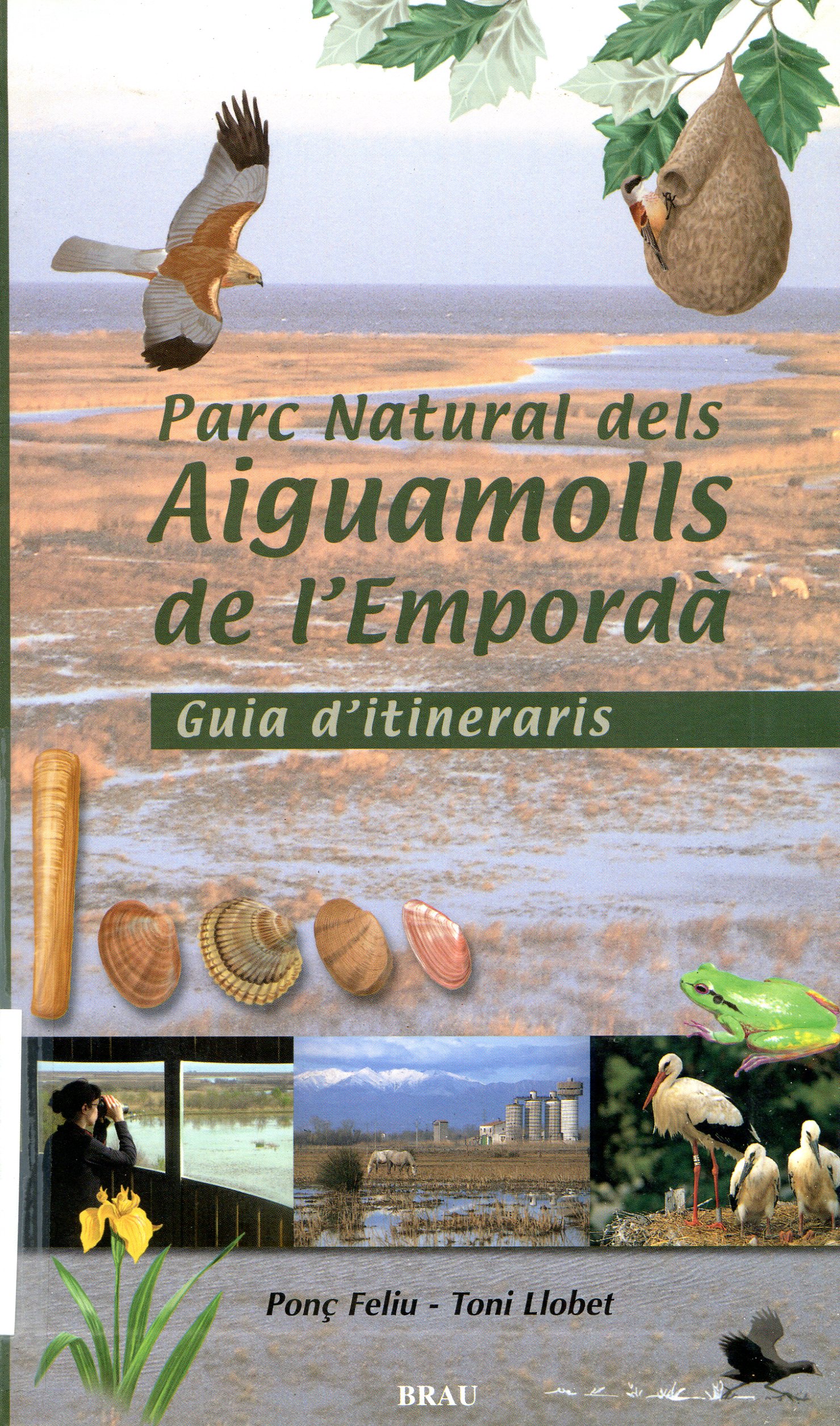Parc Natural dels Aiguamolls de l'Empordà : Guia d'itineraris - Portada