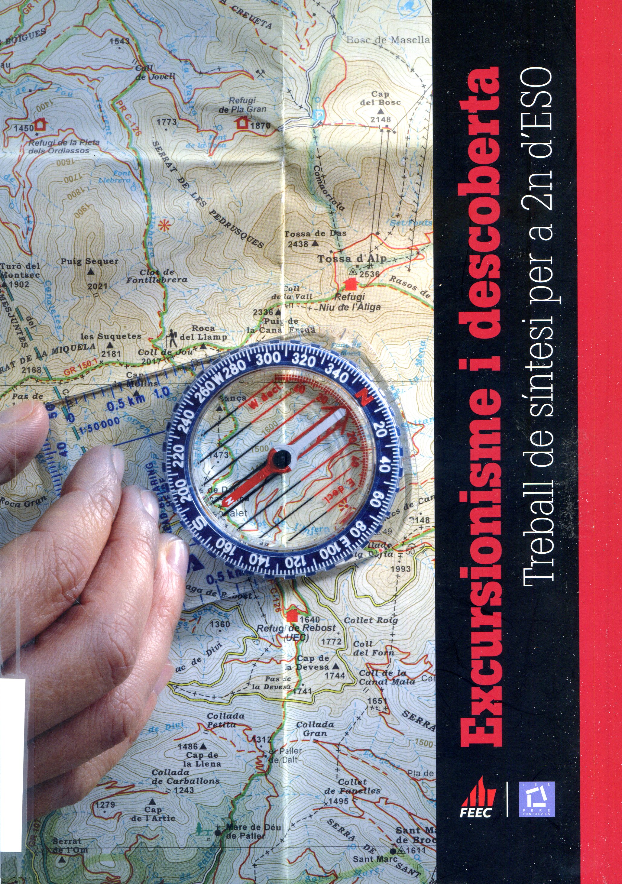 Excursionisme i descoberta : Treball de síntesi per a 2n d'ESO - Portada