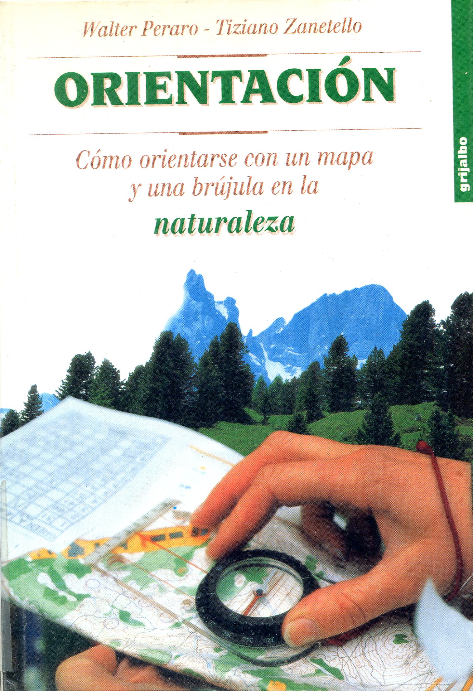 Orientación : Cómo orientarse con un mapa y una brújula en la naturaleza - Portada