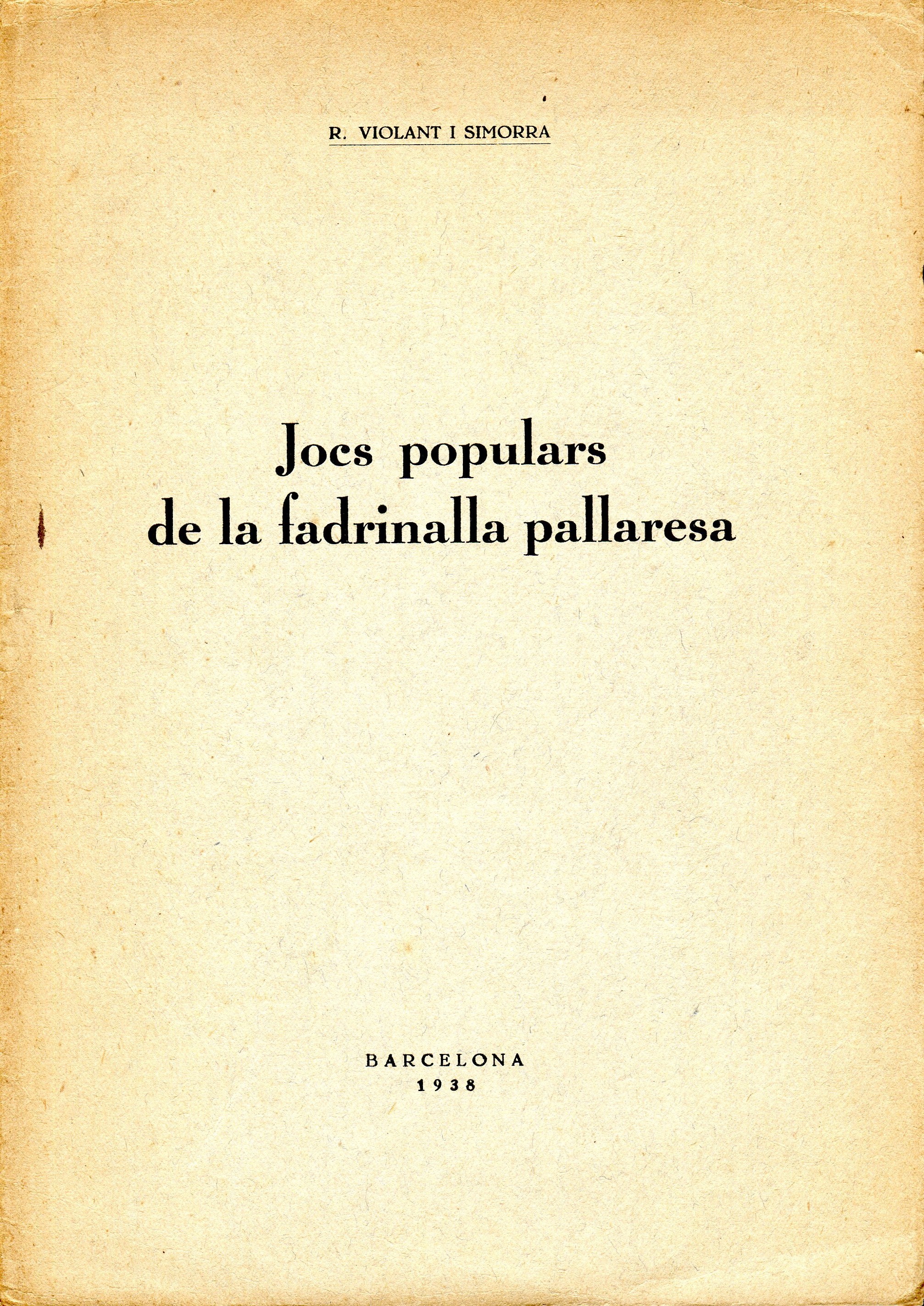 Jocs populars de la fadrinalla pallaresa - Miniatura 2