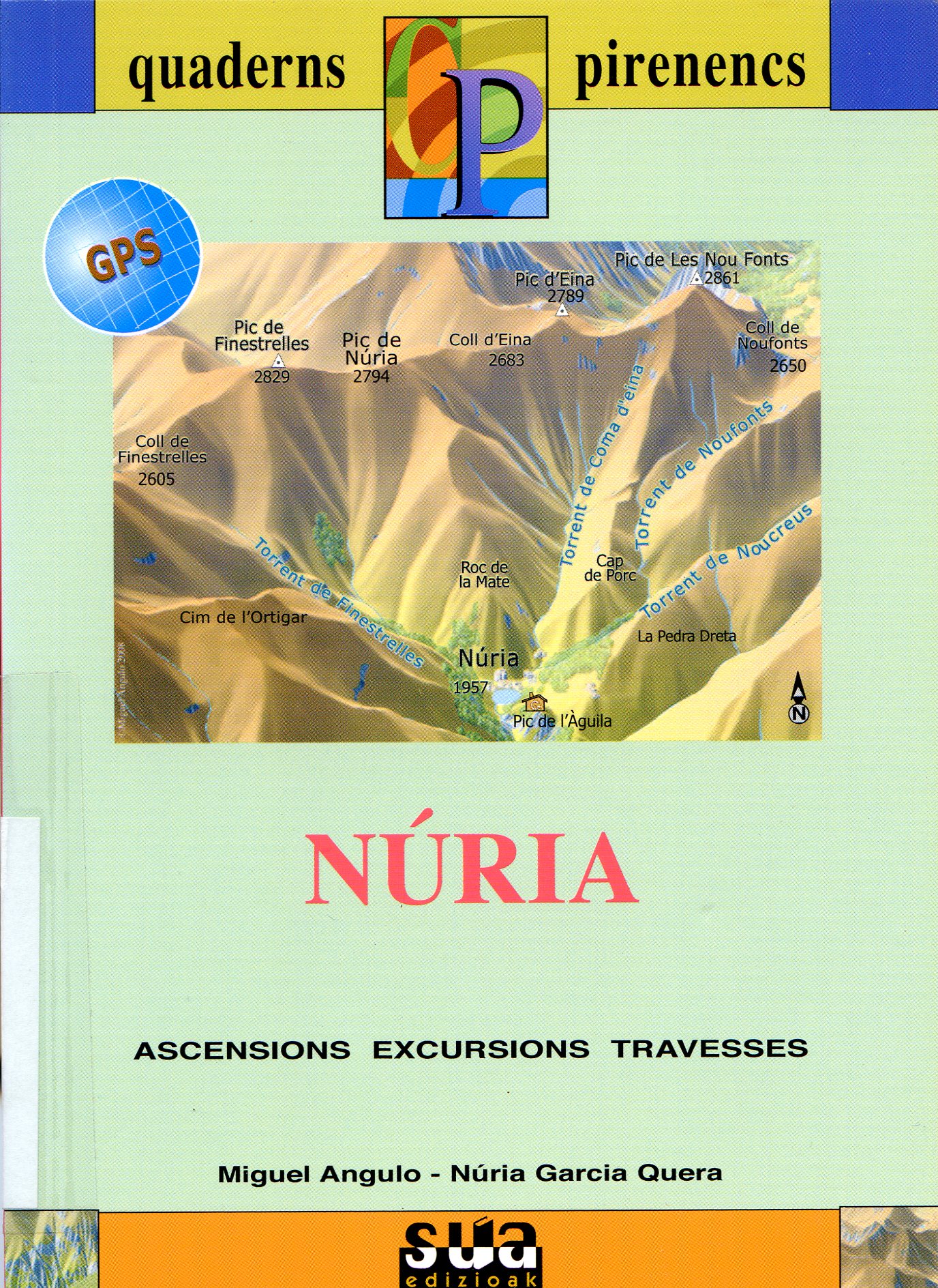 Núria : Ascensions  Excursions  Travesses - Portada