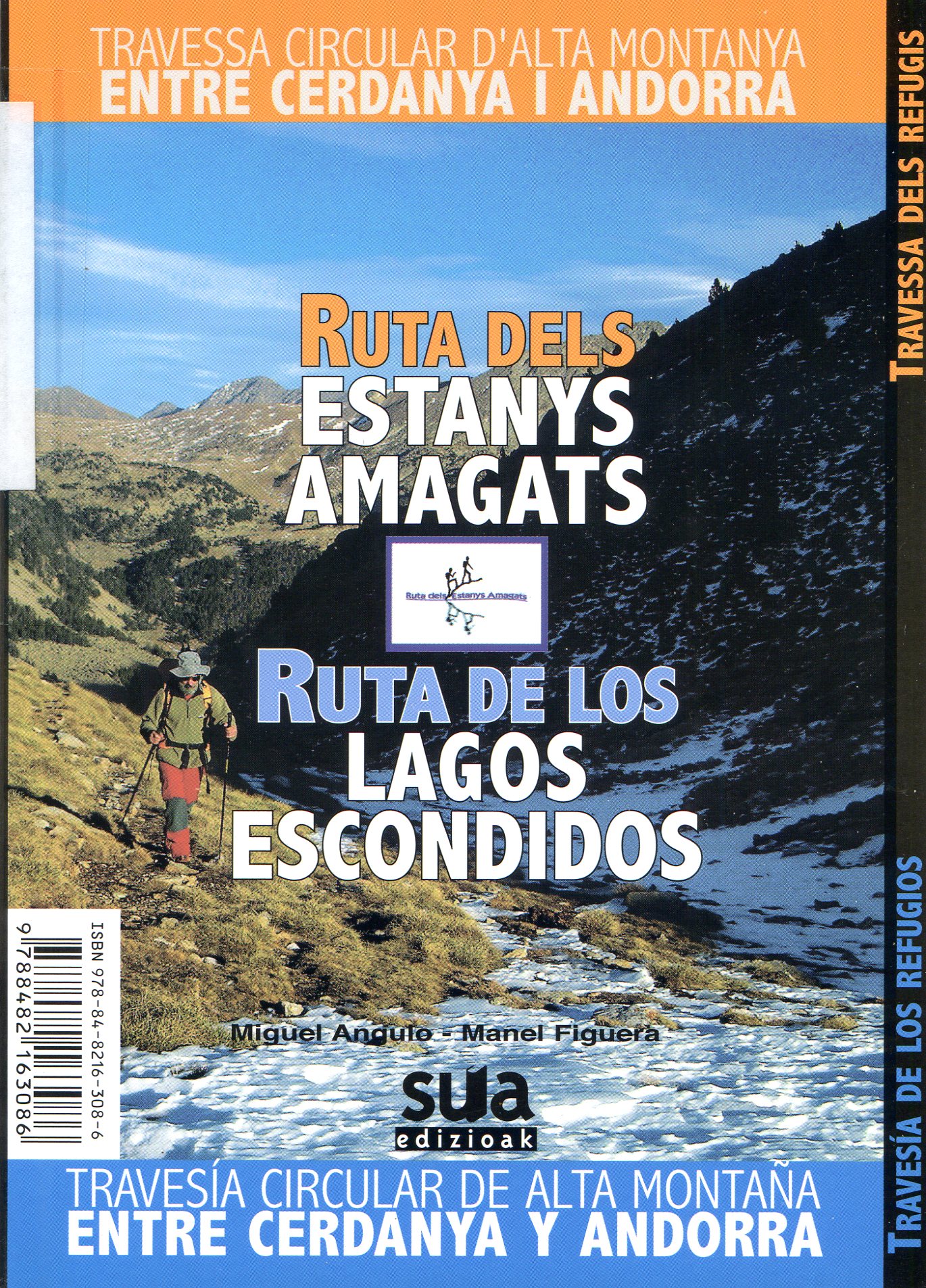 Ruta dels Estanys Amagats · Ruta de los Lagos Escondidos : Travessa circular d'alta muntanya entre Cerdanya i Andorra-Travesía circular de alta montaña entre Cerdanya y Andorra - Portada