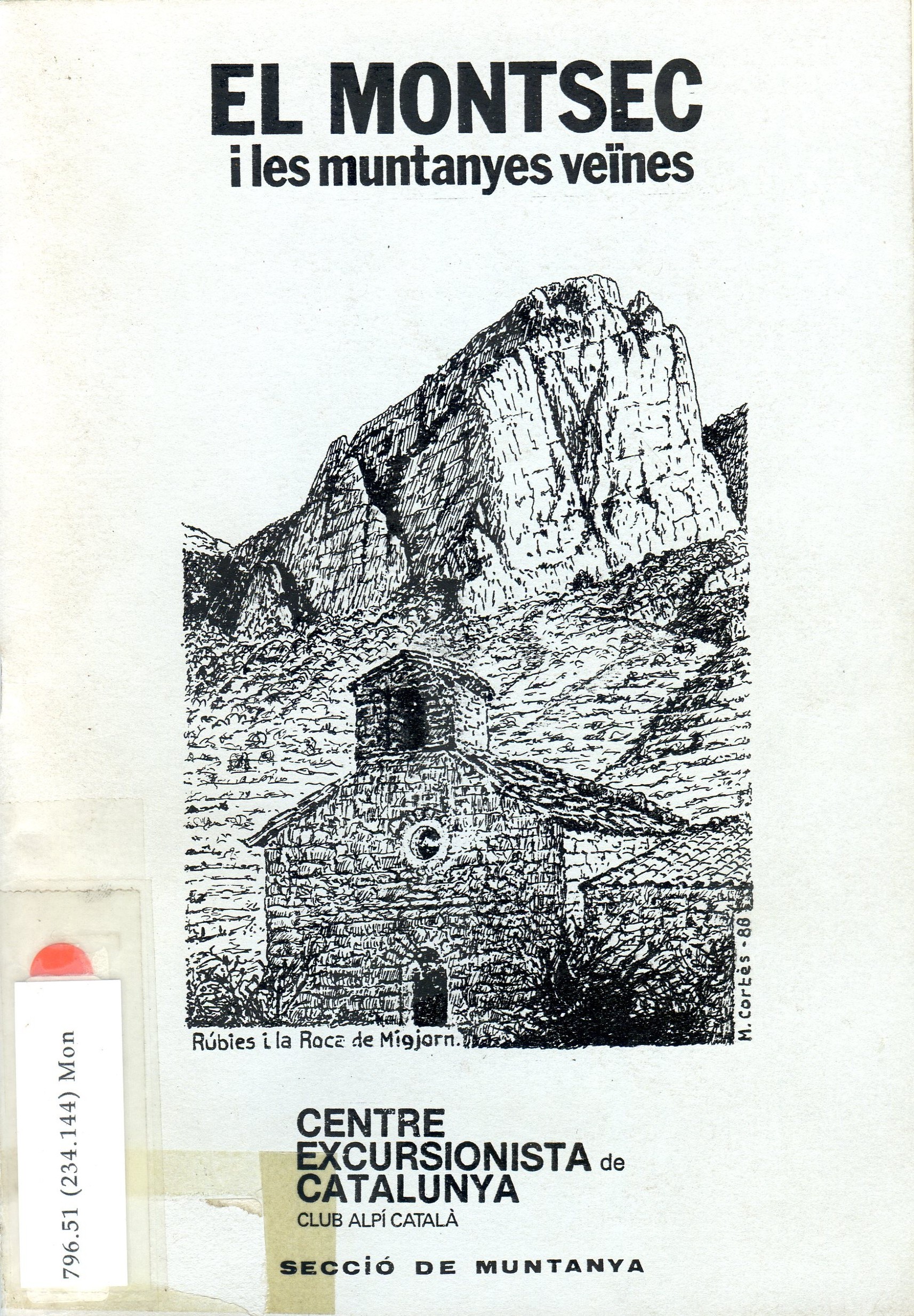 Montsec i les muntanyes veïnes, El - Portada
