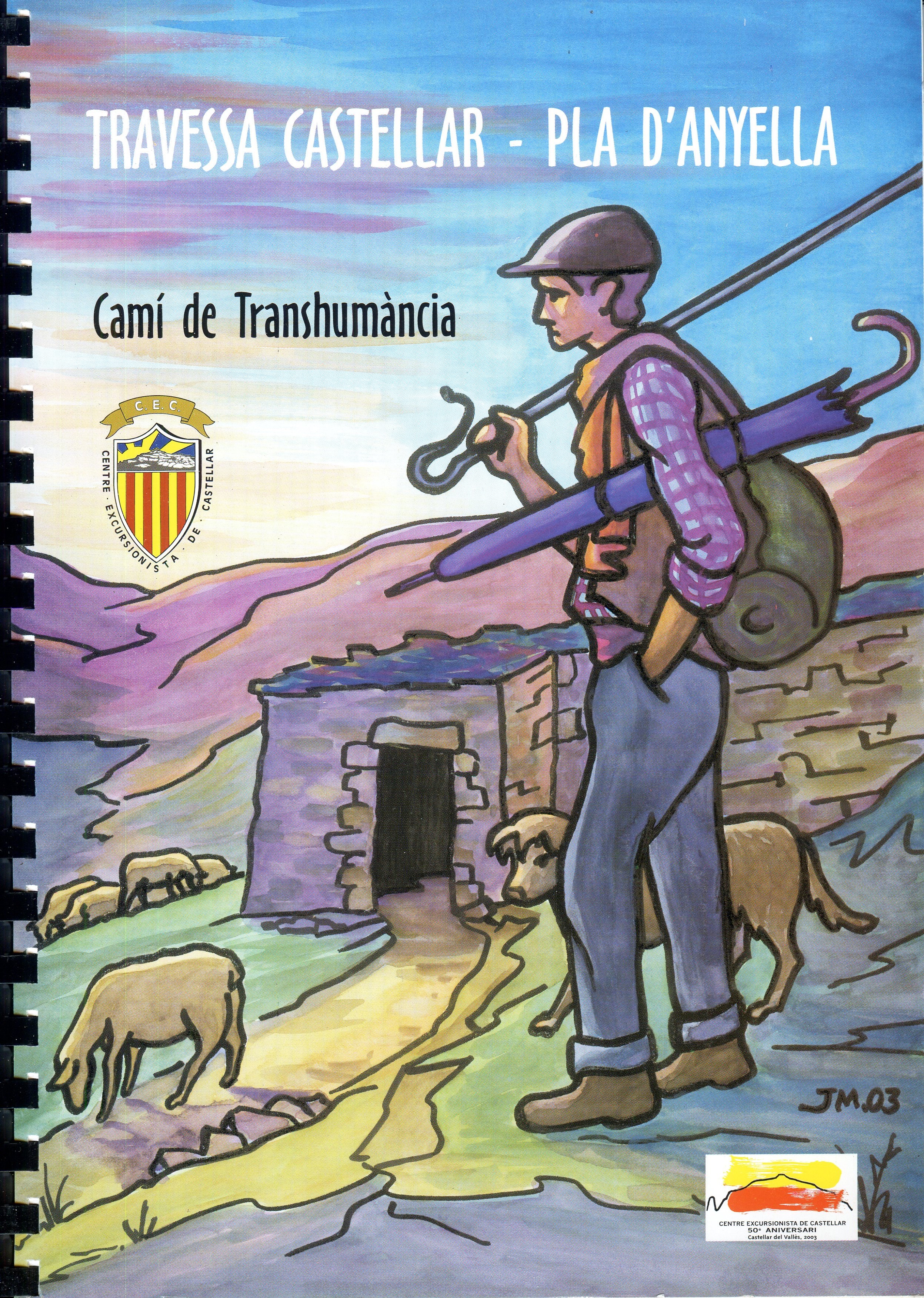 Travessa Castellar - Pla d'Anyella : Camí de Transhumància - Portada