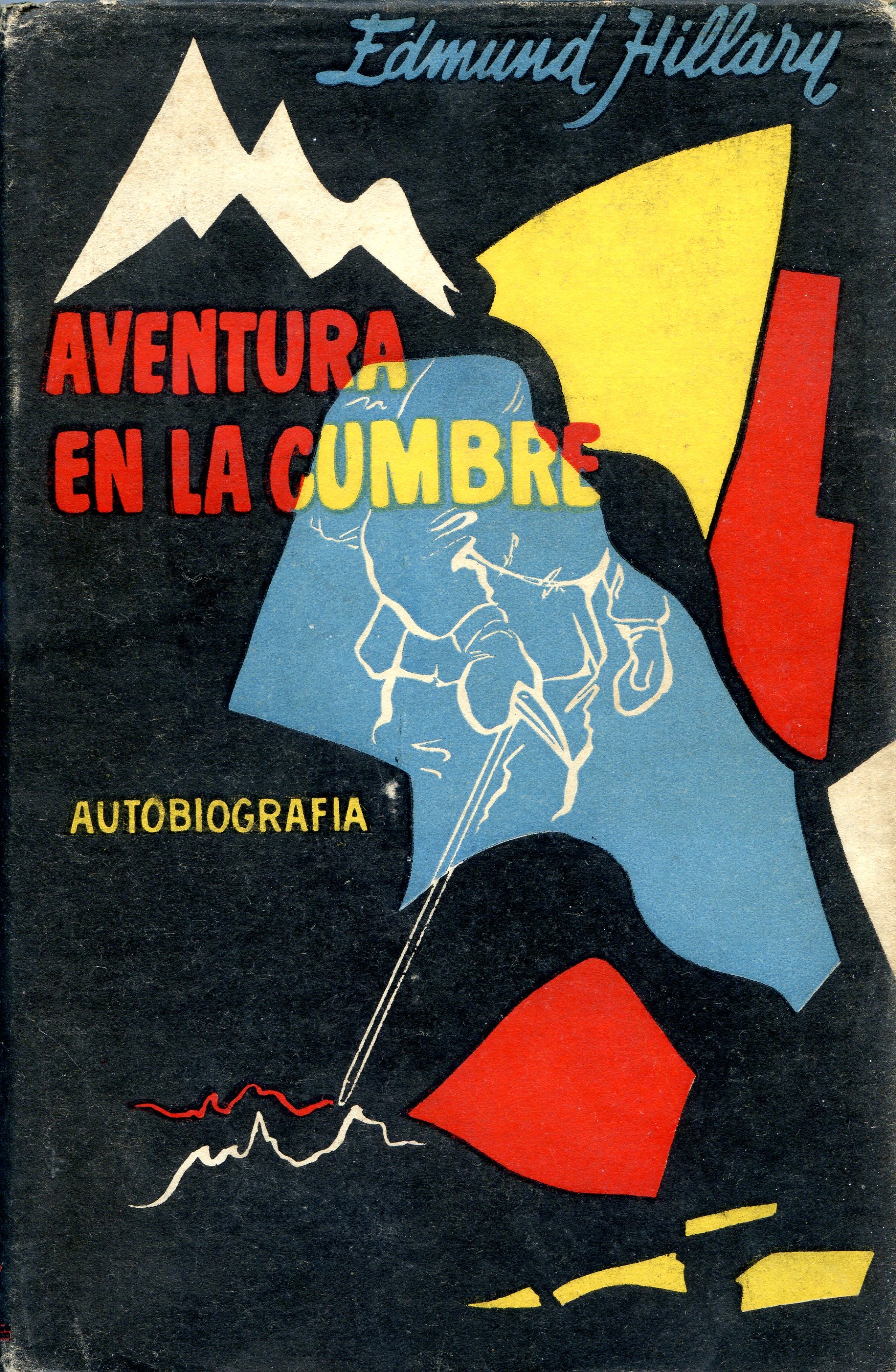 Aventura en la cumbre (Autobiografía) - Portada