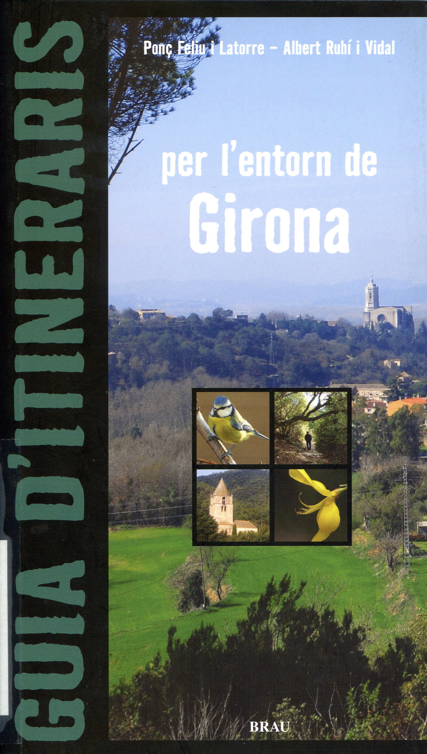 Guia d'itineraris per l'entorn de Girona - Portada