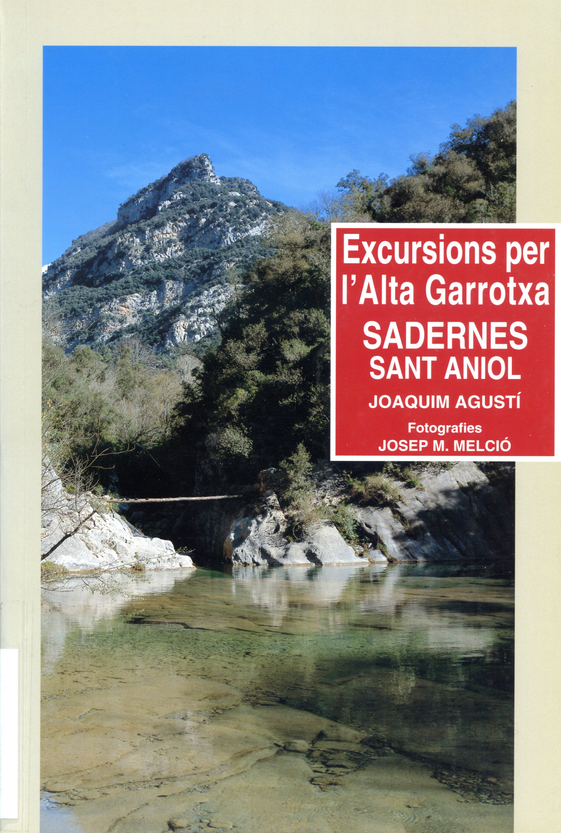 Excursions per l'Alta Garrotxa : Sadernes, Sant Aniol - Portada