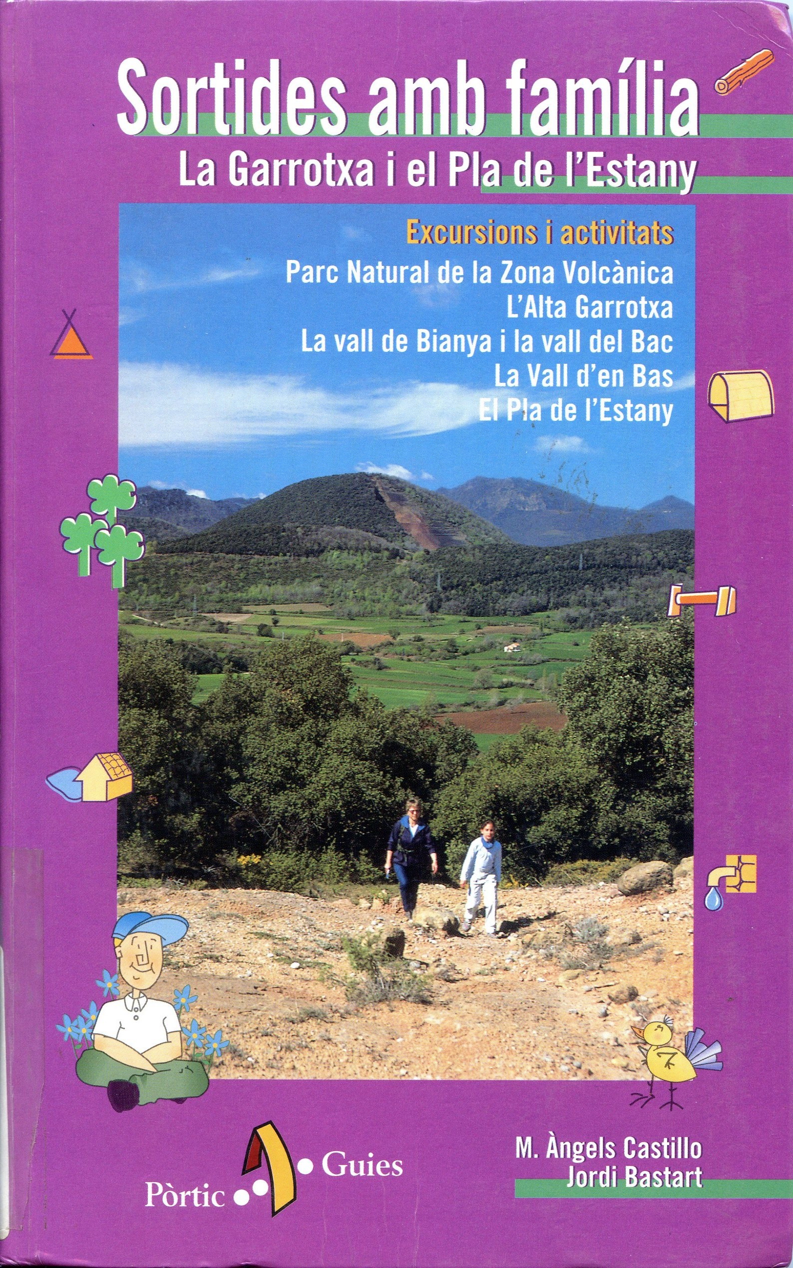 Sortides amb família : Excursions i activitats : La Garrotxa i el Pla de l'Estany - Portada