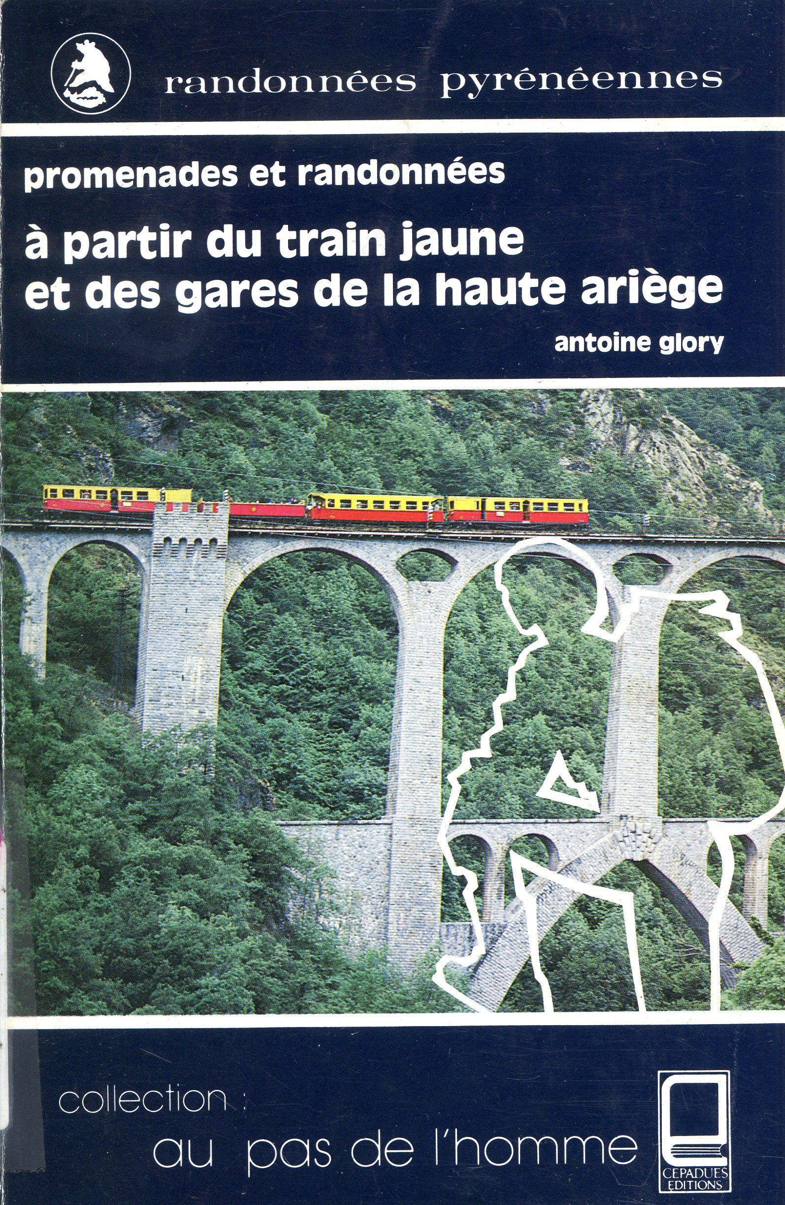 Balades en montagne autour du train jaune et du train de la haute-ariègge - Portada