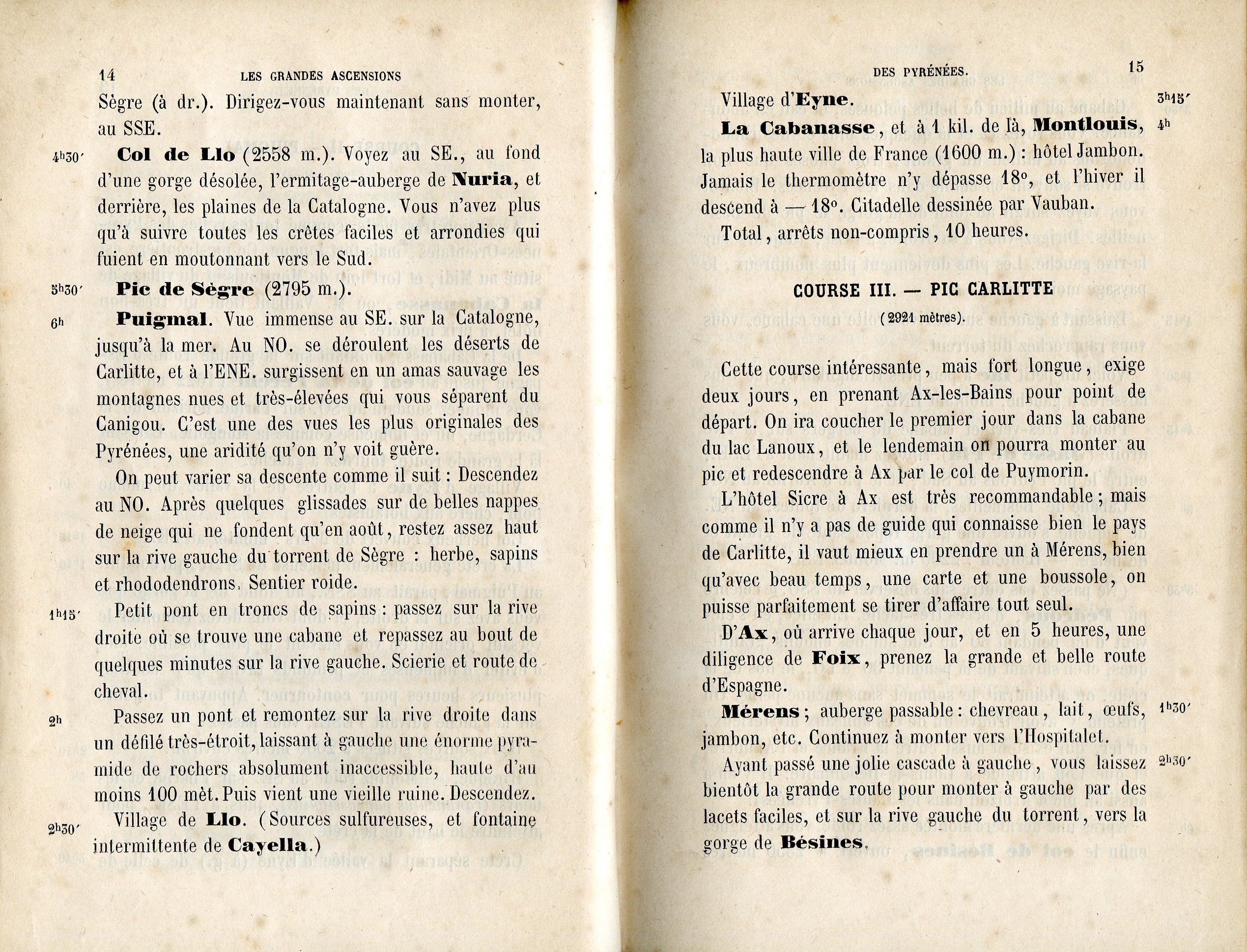 grandes ascensions des Pyrénées d'une mer a l'autre, Les : Guide spécial du piéton - Miniatura 6
