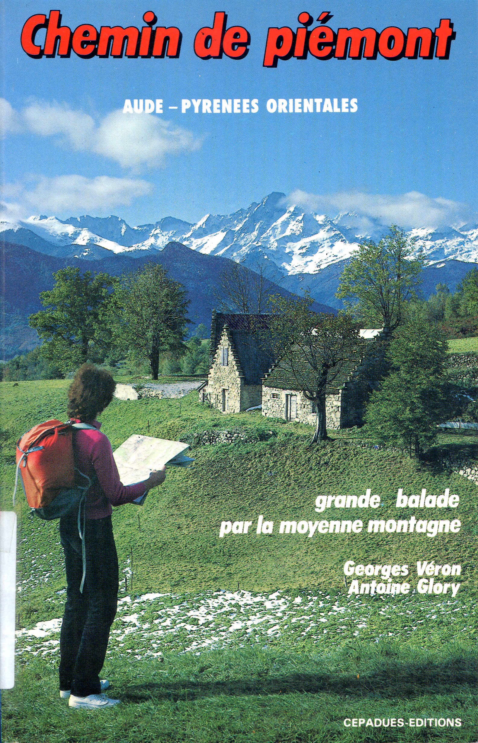 Chemin de piémont : Aude-Pyrenées Orientales : Gran balade par la monyenne montagne - Portada