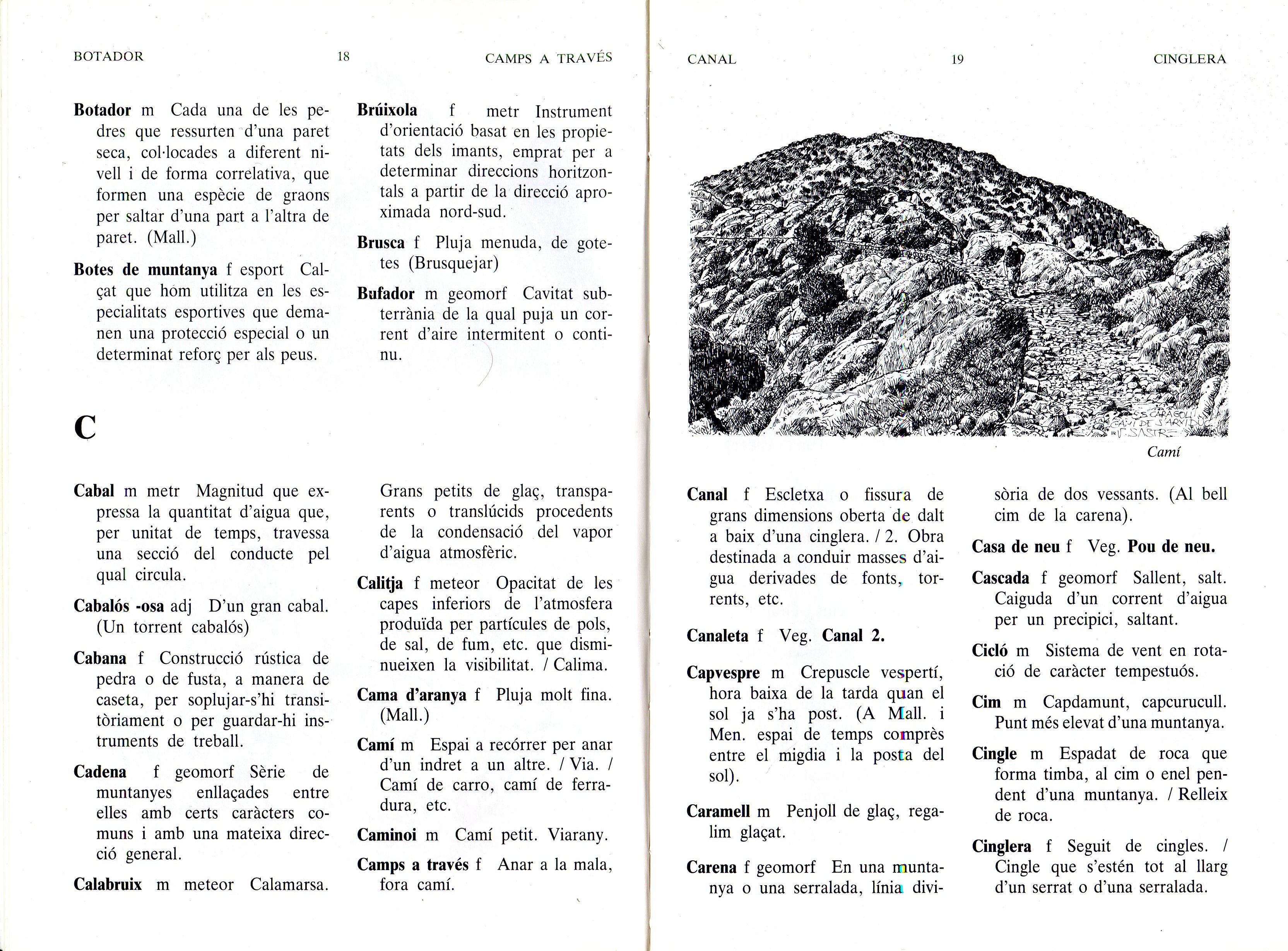 Recull de terminologia muntanyenca relacionada amb l'excursionisme - Miniatura 3