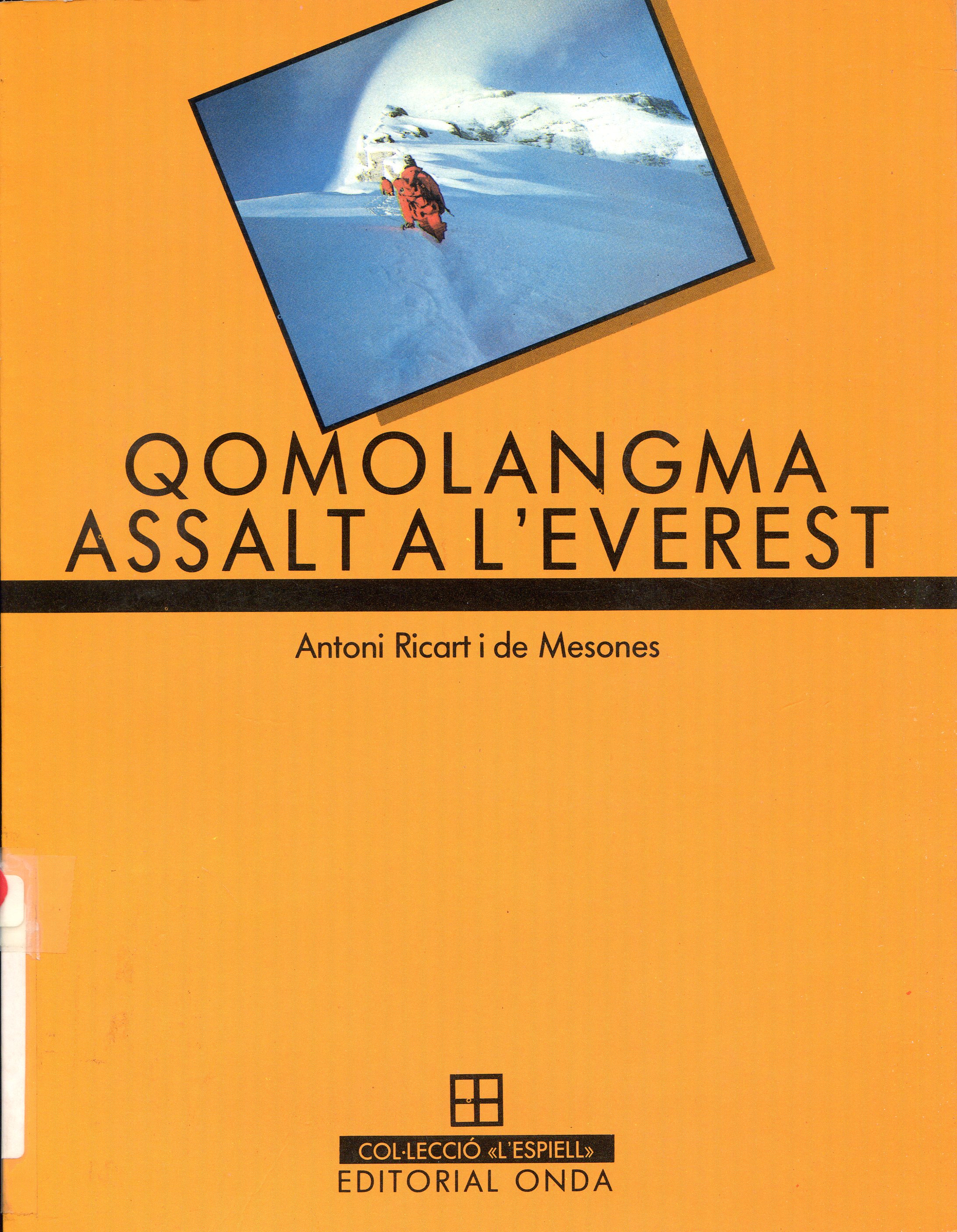 Qomolangma assalt a l'Everest - Portada