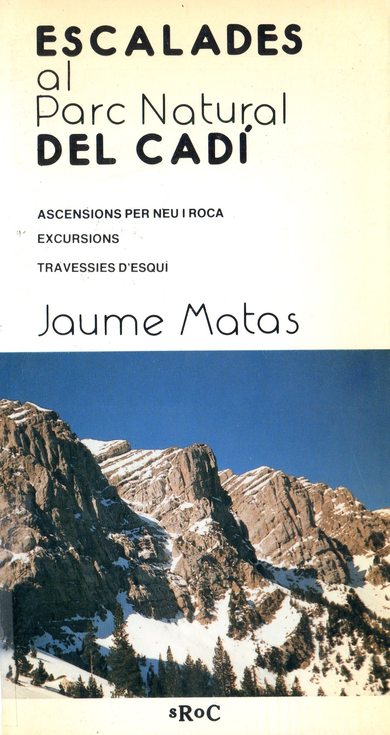 Escalades al Parc Natural del Cadí - Portada