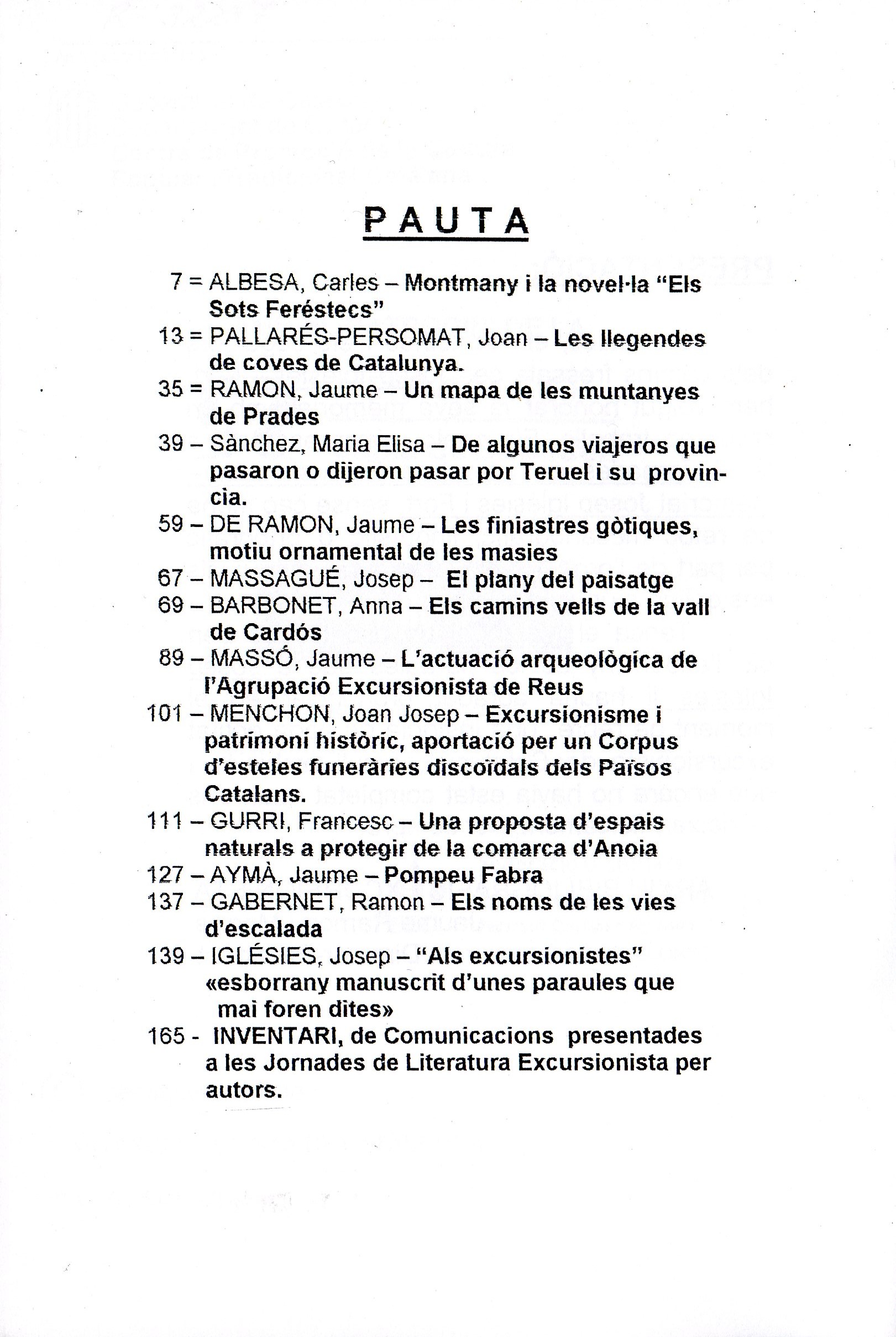 I Jornades de Literatura Excursionista : Curs d'Història de l'Excursionisme Català : Segon Volum - Miniatura 2