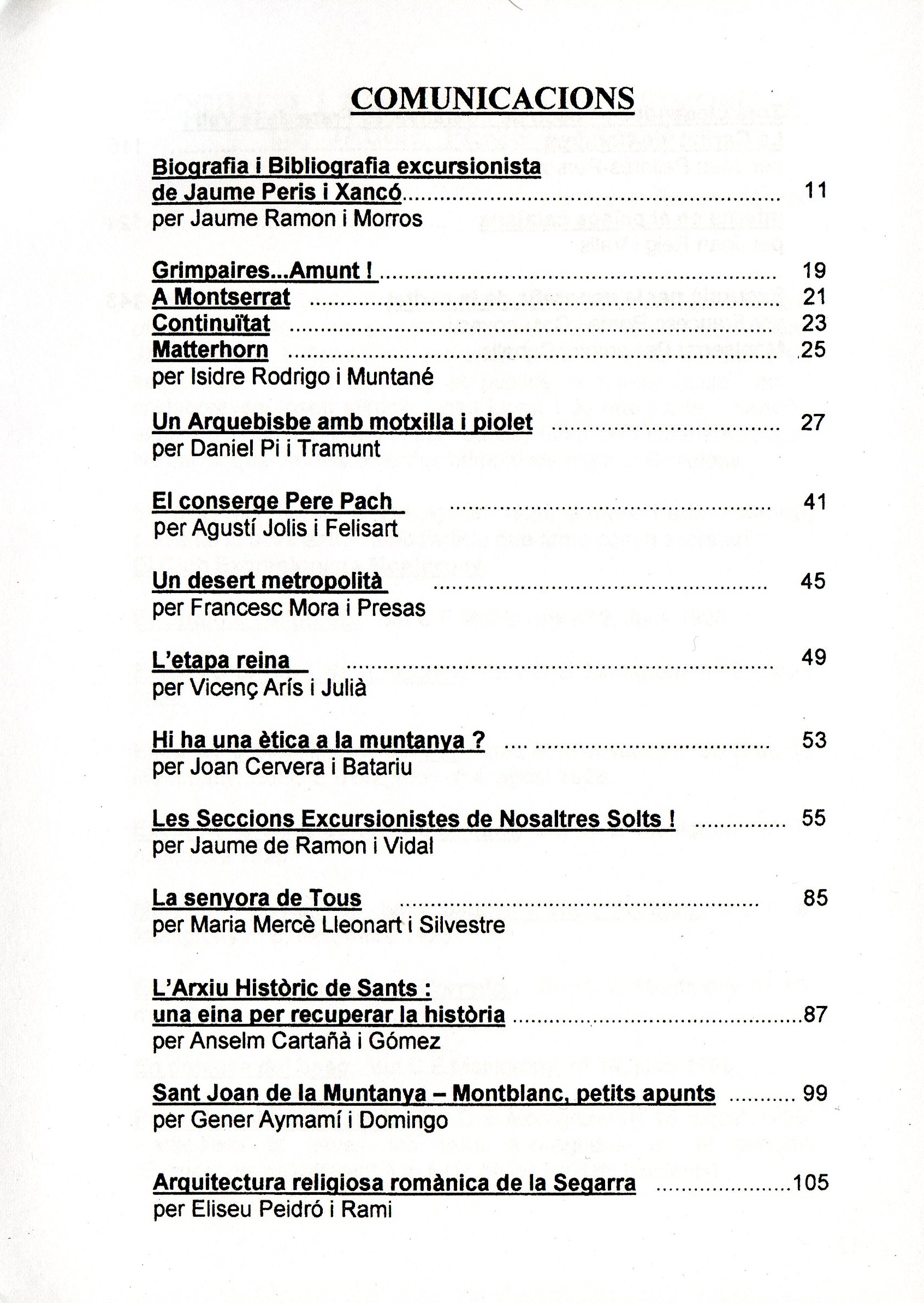 V Jornades de Literatura Excursionista : Memorial Josep Buch i Parera : 25 - octubre - 1977 - Miniatura 2