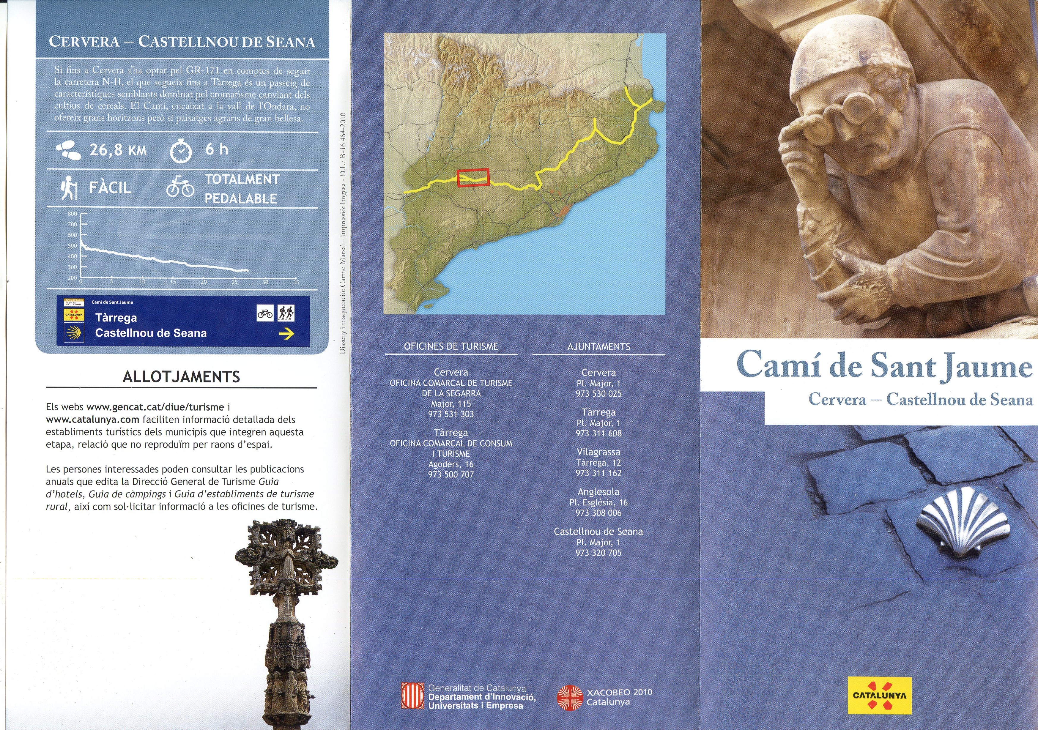 Camí de Sant Jaume : Cervera - Castellnou de Seana - Miniatura 2