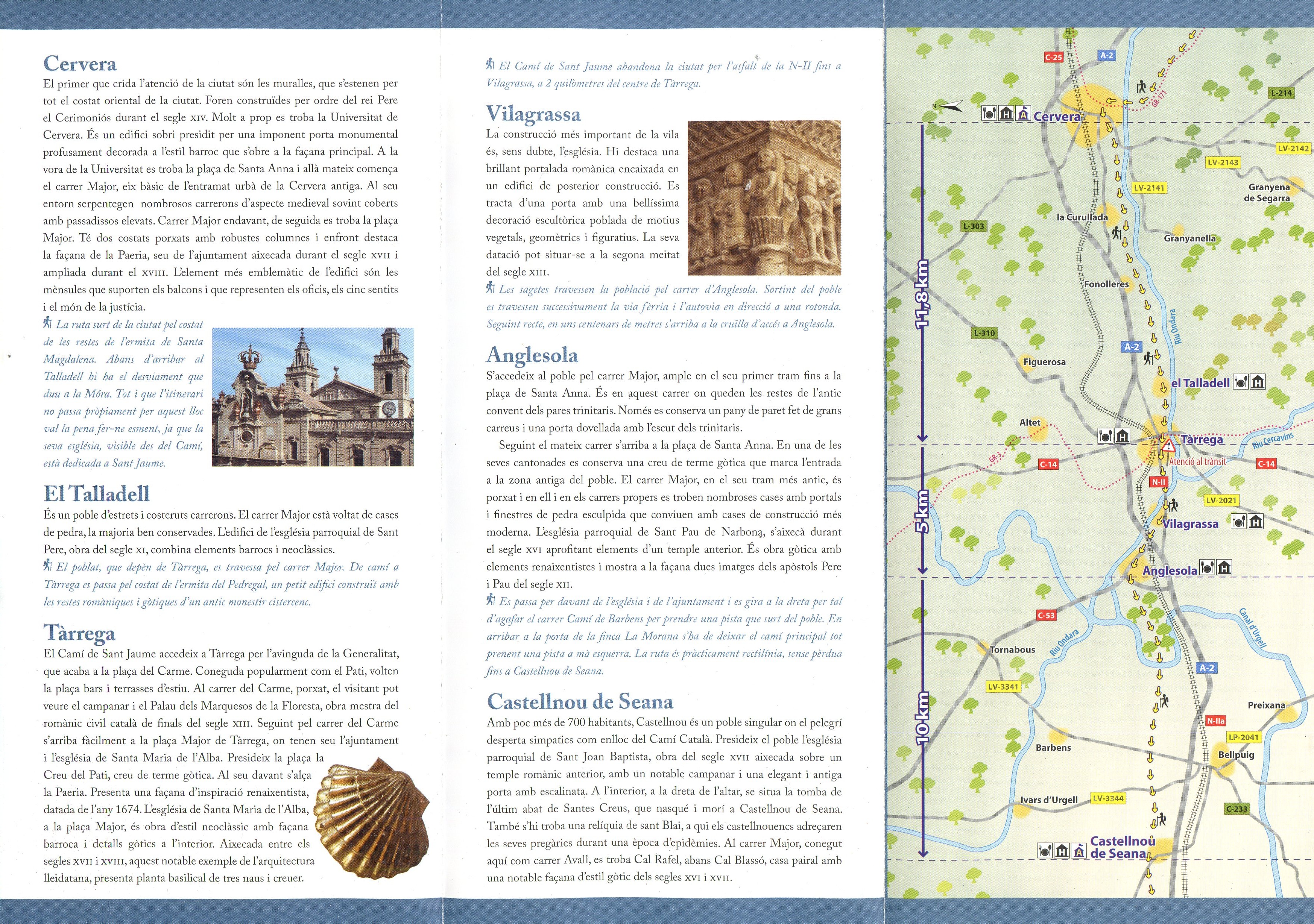 Camí de Sant Jaume : Cervera - Castellnou de Seana - Miniatura 3