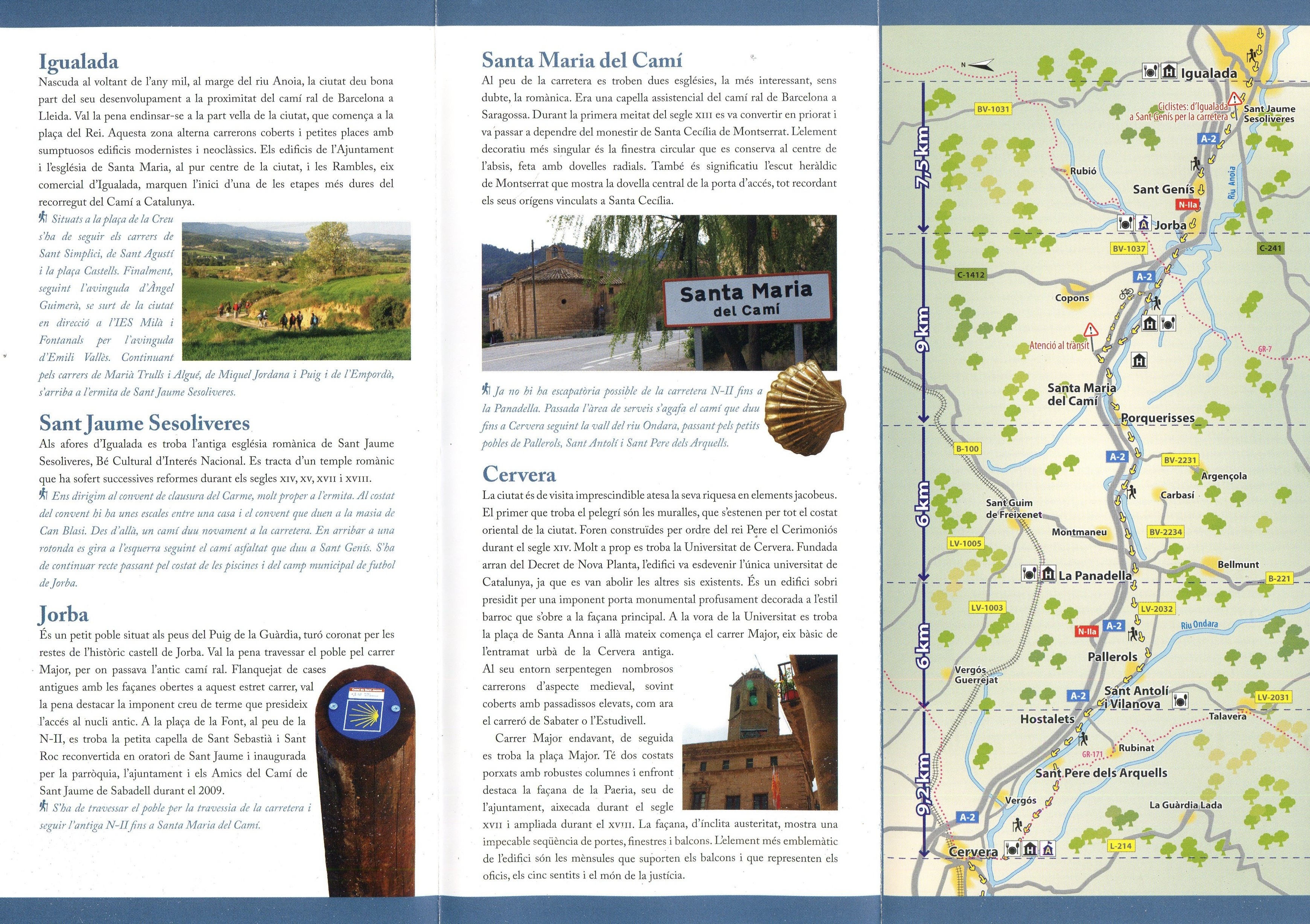 Camí de Sant Jaume : Igualada - Cervera - Miniatura 3