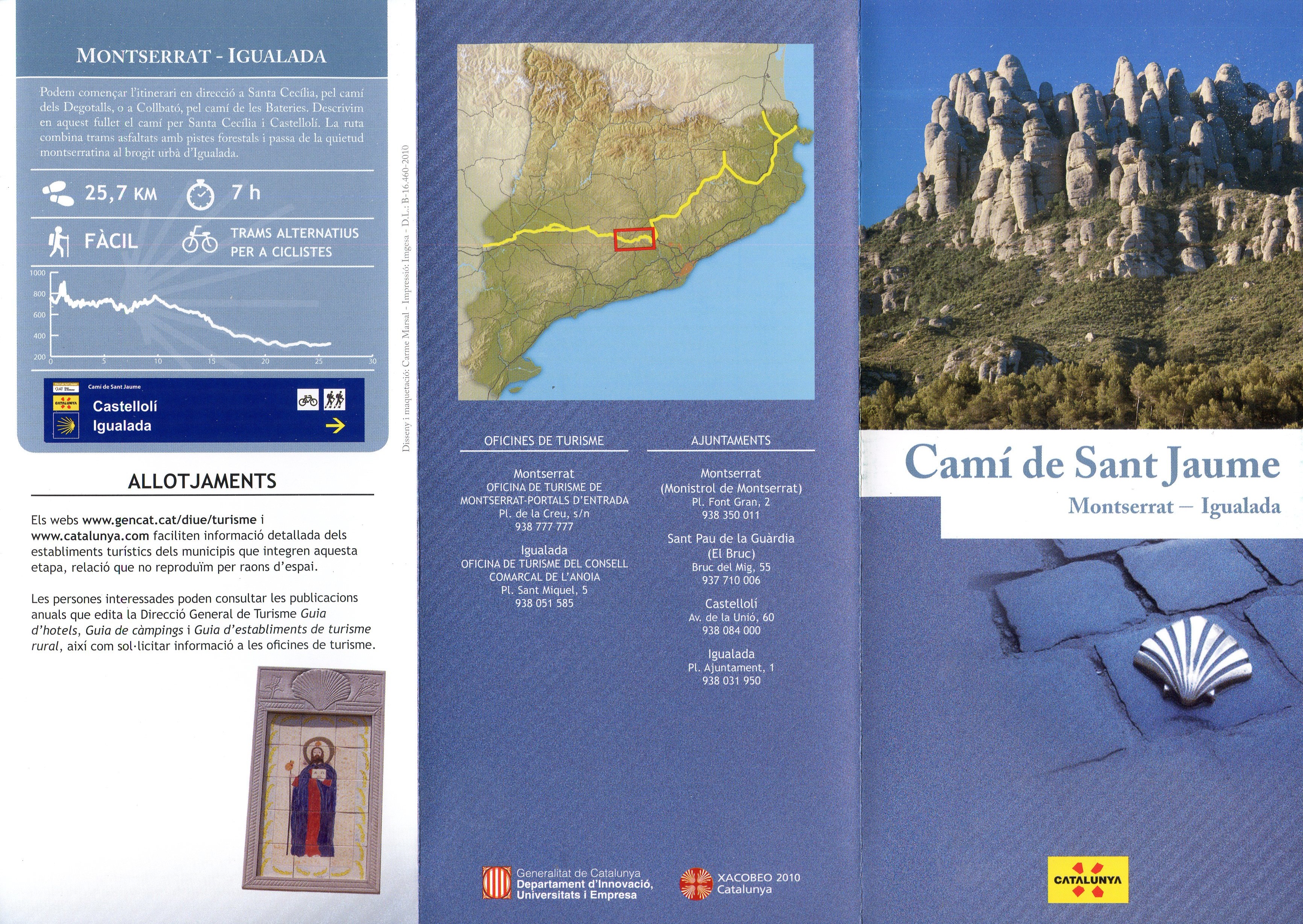 Camí de Sant Jaume : Montserrat - Igualada - Miniatura 2