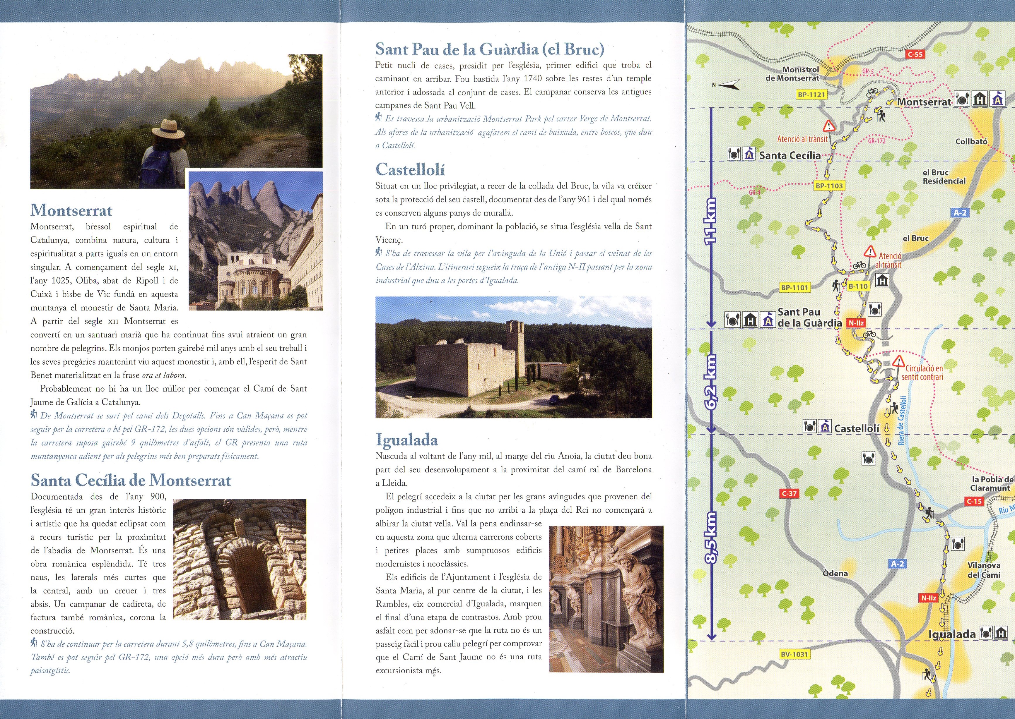 Camí de Sant Jaume : Montserrat - Igualada - Miniatura 3