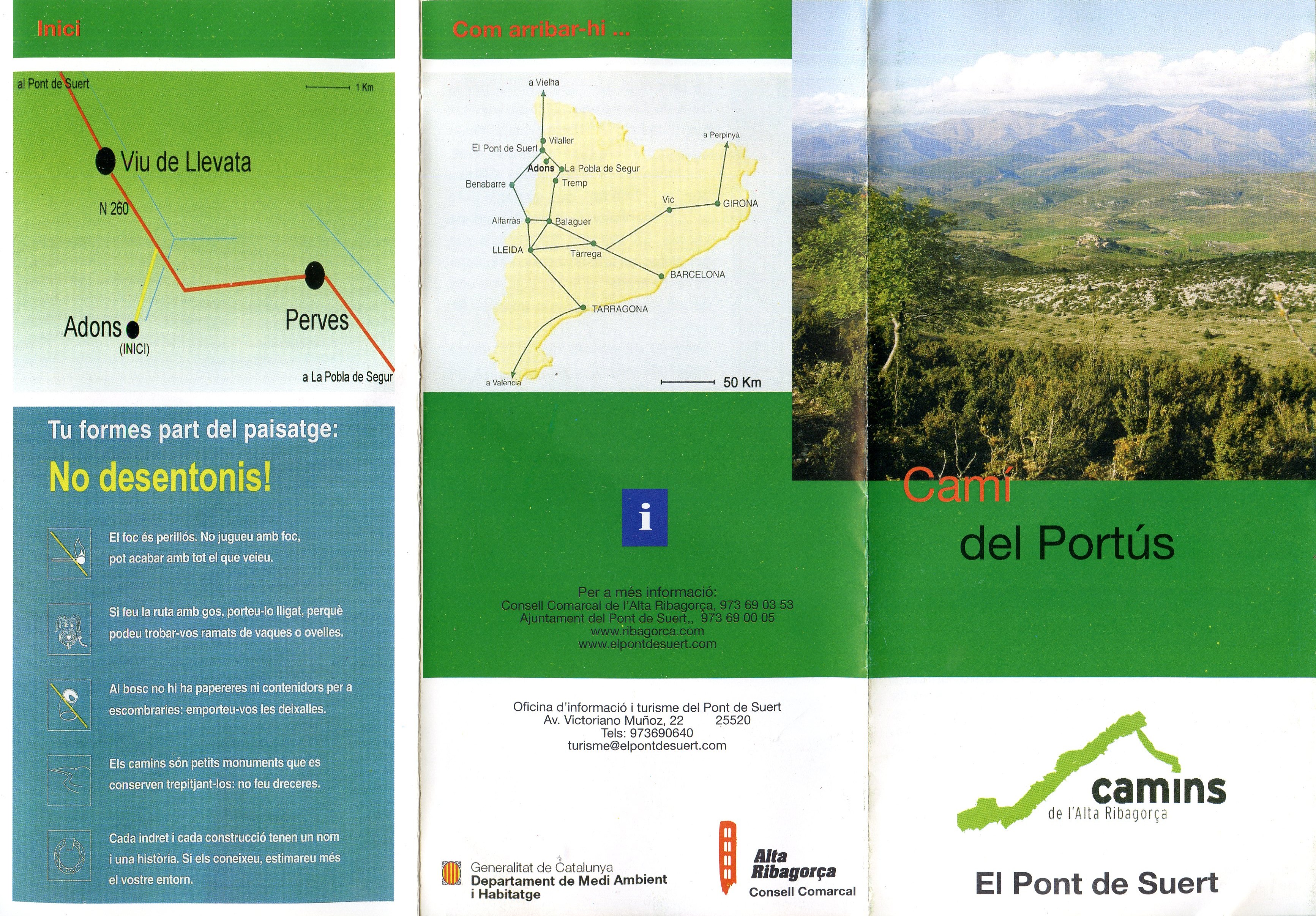 Camí del Portús : camins de l'Alta Ribagorça : El Pont de Suert - Miniatura 2