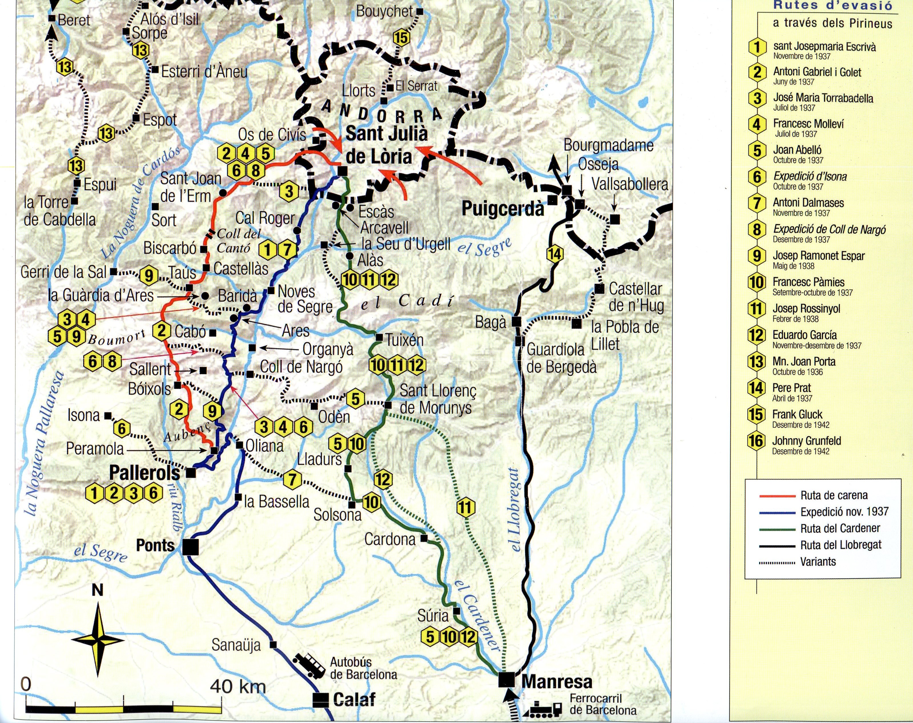 pas dels Pirineus, El : Les rutes cap a Andorra i l'aventura de sant Josepmaria Escrivà de Balaguer a la tardor de 1937 - Miniatura 7
