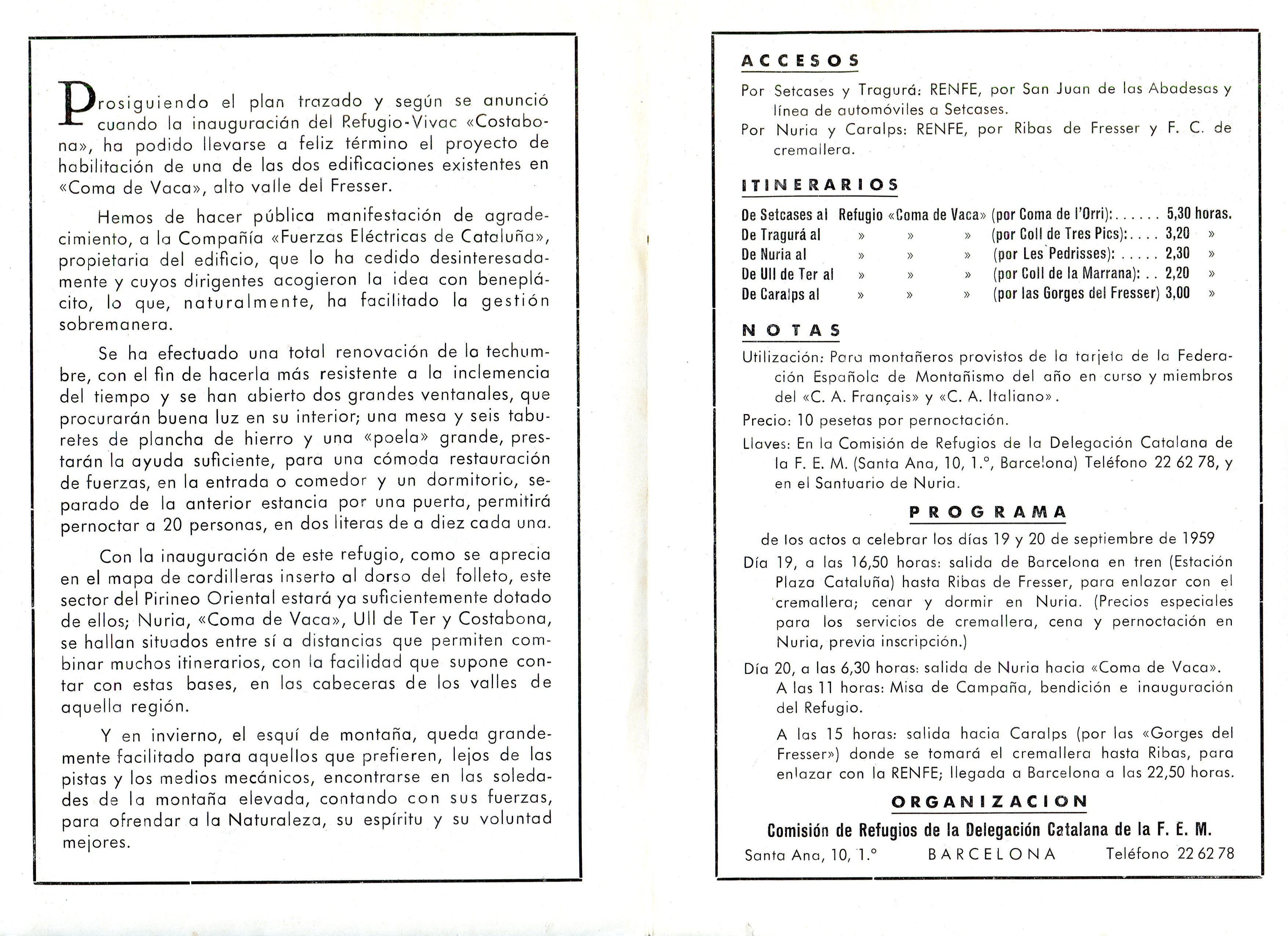 Refugio "Coma de Vaca" : 2020 metros Pirineo Catalan - Miniatura 2