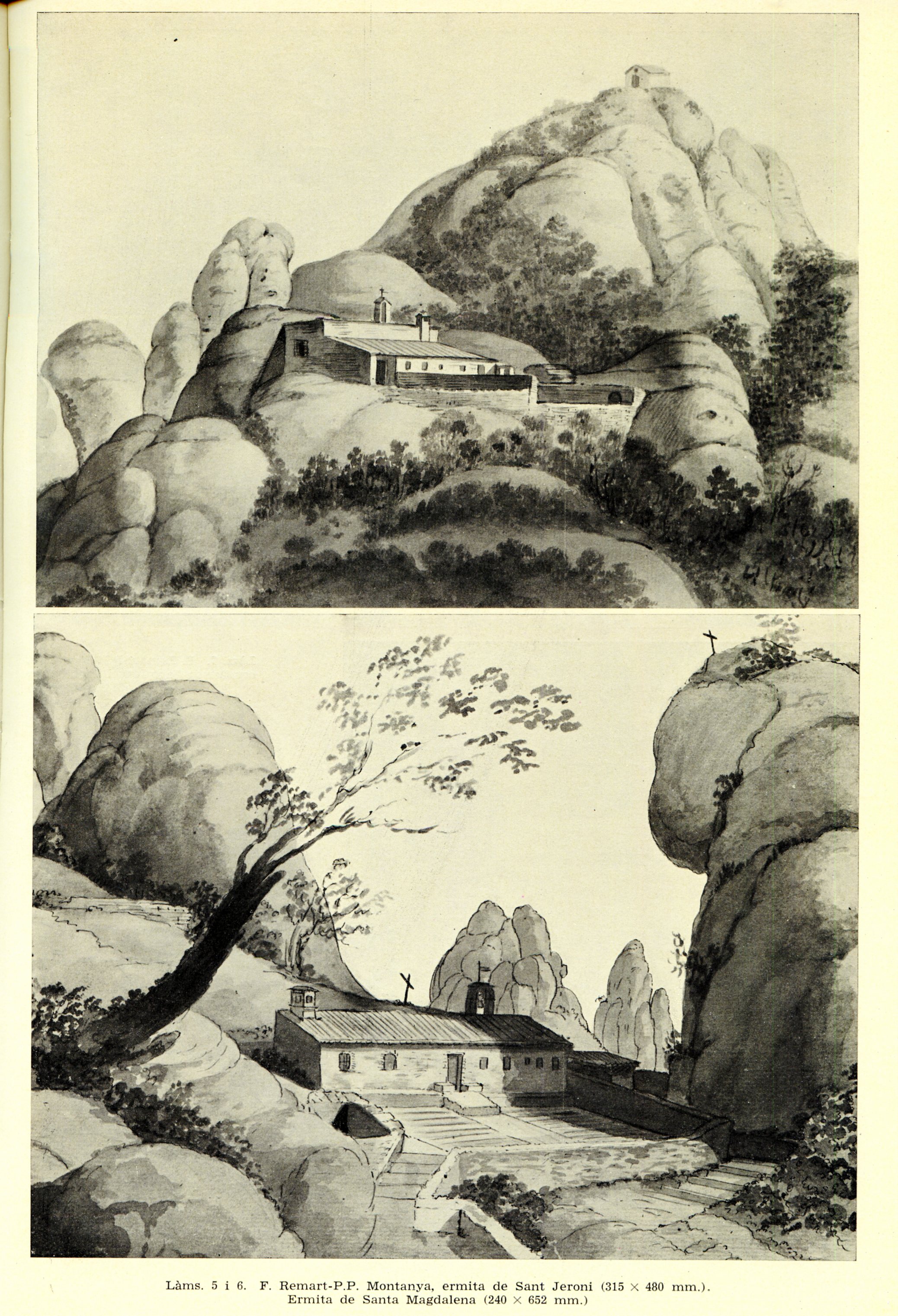 Iconografia de les ermites i dels ermitans de Montserrat* (Nom de l'article dins del volum) - Miniatura 3