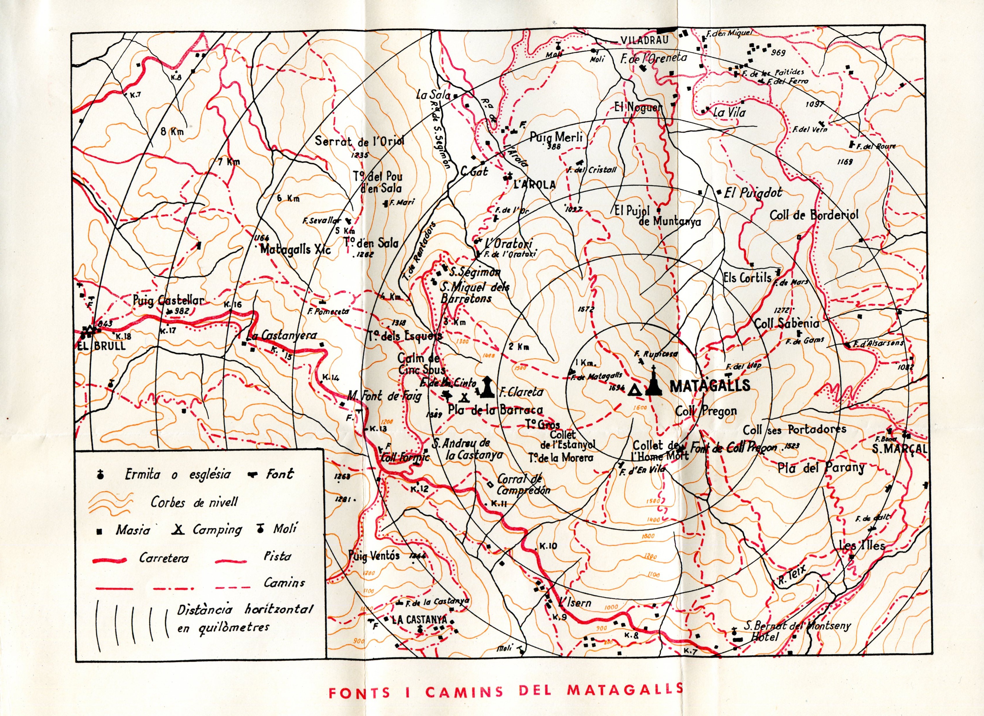Fonts i camins del Matagalls - Miniatura 2