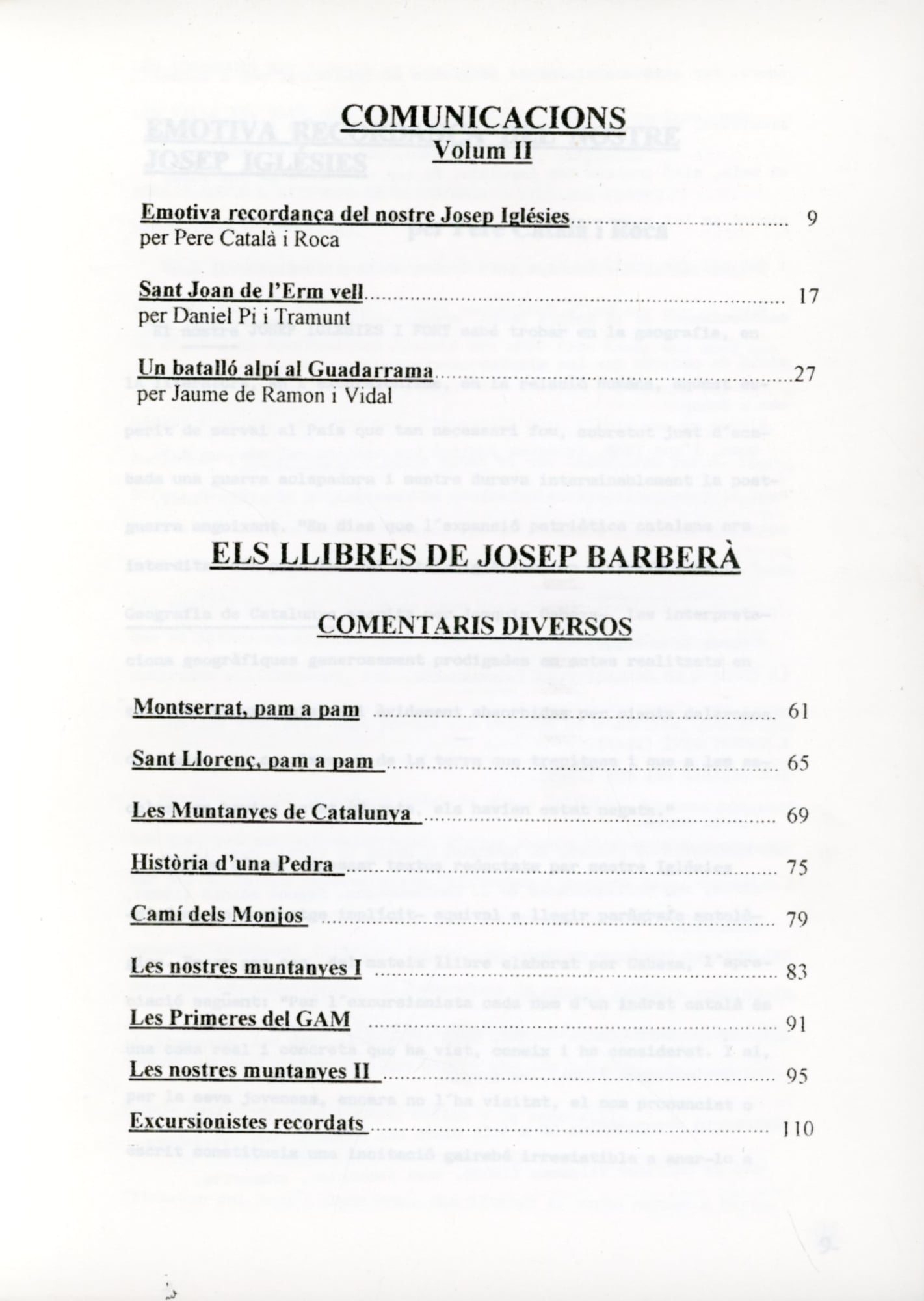 VIII Jornades de literatura excursionista : Josep Barberà i Suqué - Miniatura 2