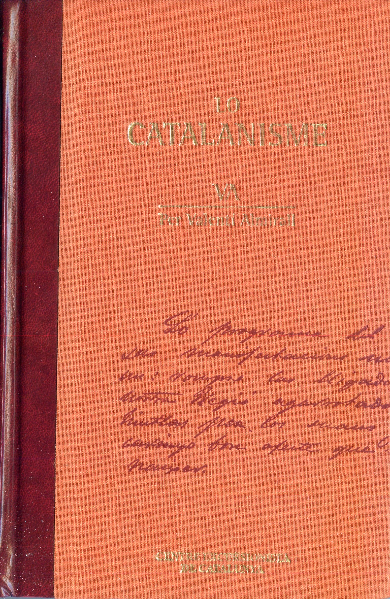 catalanisme, Lo - Portada