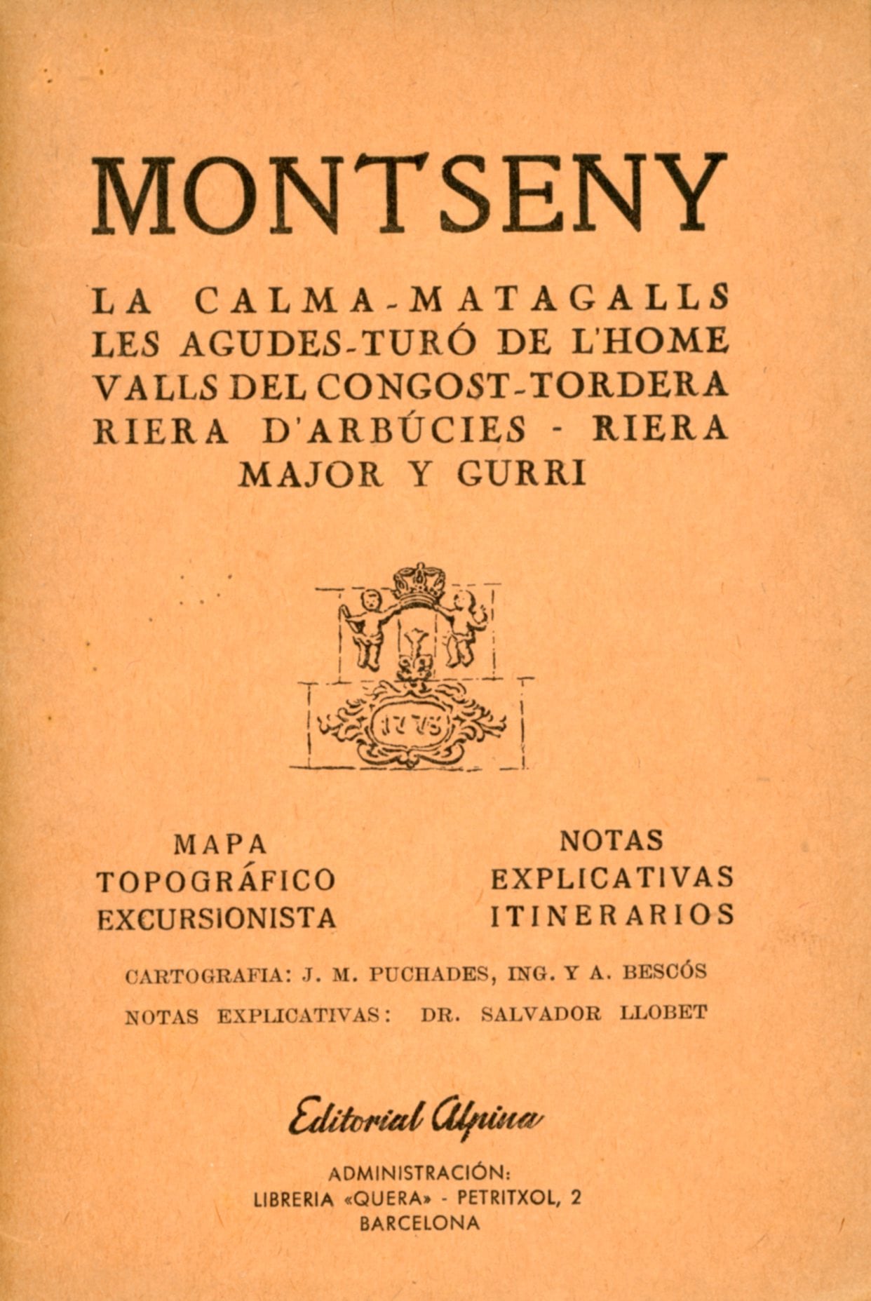 Montseny - Portada